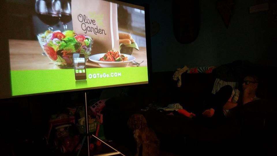 Epson Duet 80-Inch Dual Aspect Ratio Projection Screen customer photo 2