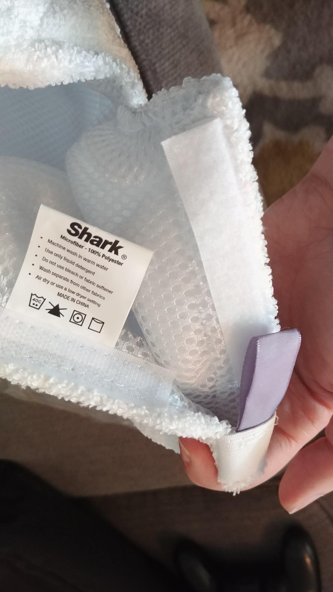 Shark Steam Pocket Mop with 2 Washable Double-sided Pads, Purple, S3501 customer photo 2