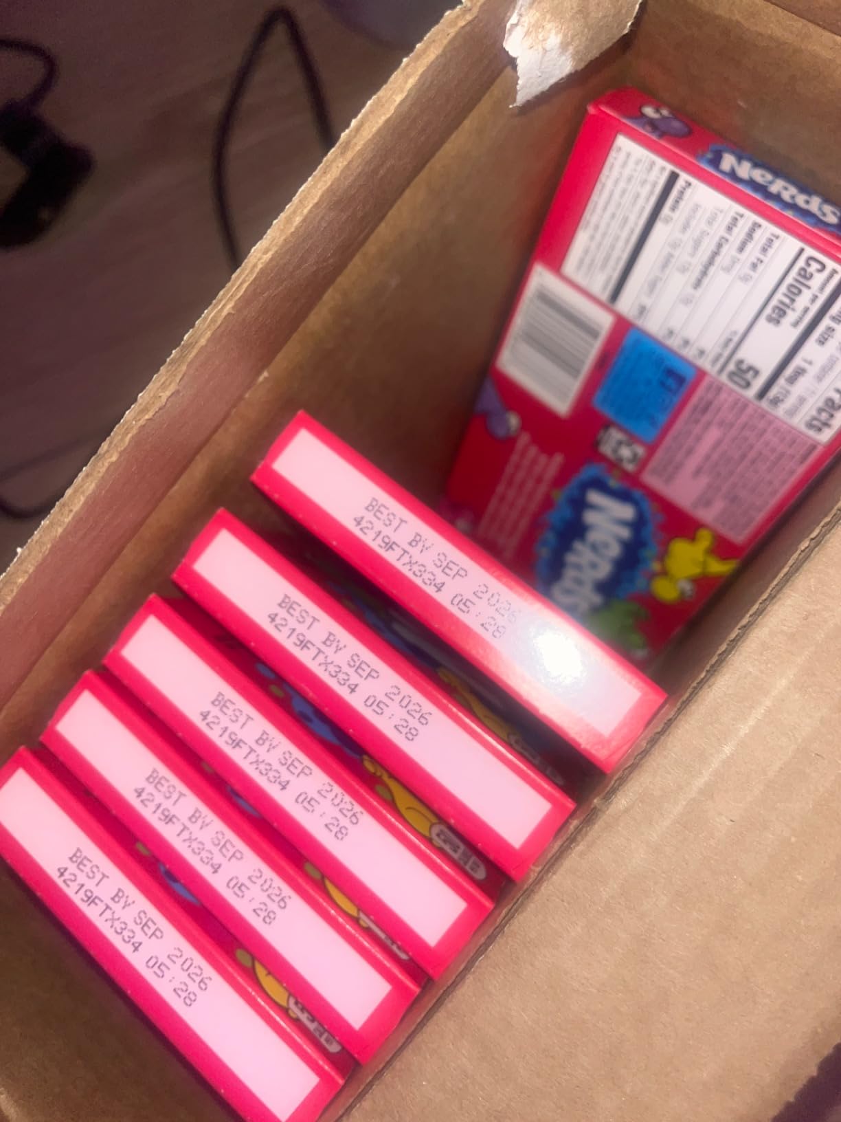 NERDS Rainbow Theater Box Candy, 5 oz, 12 Pk customer photo 1