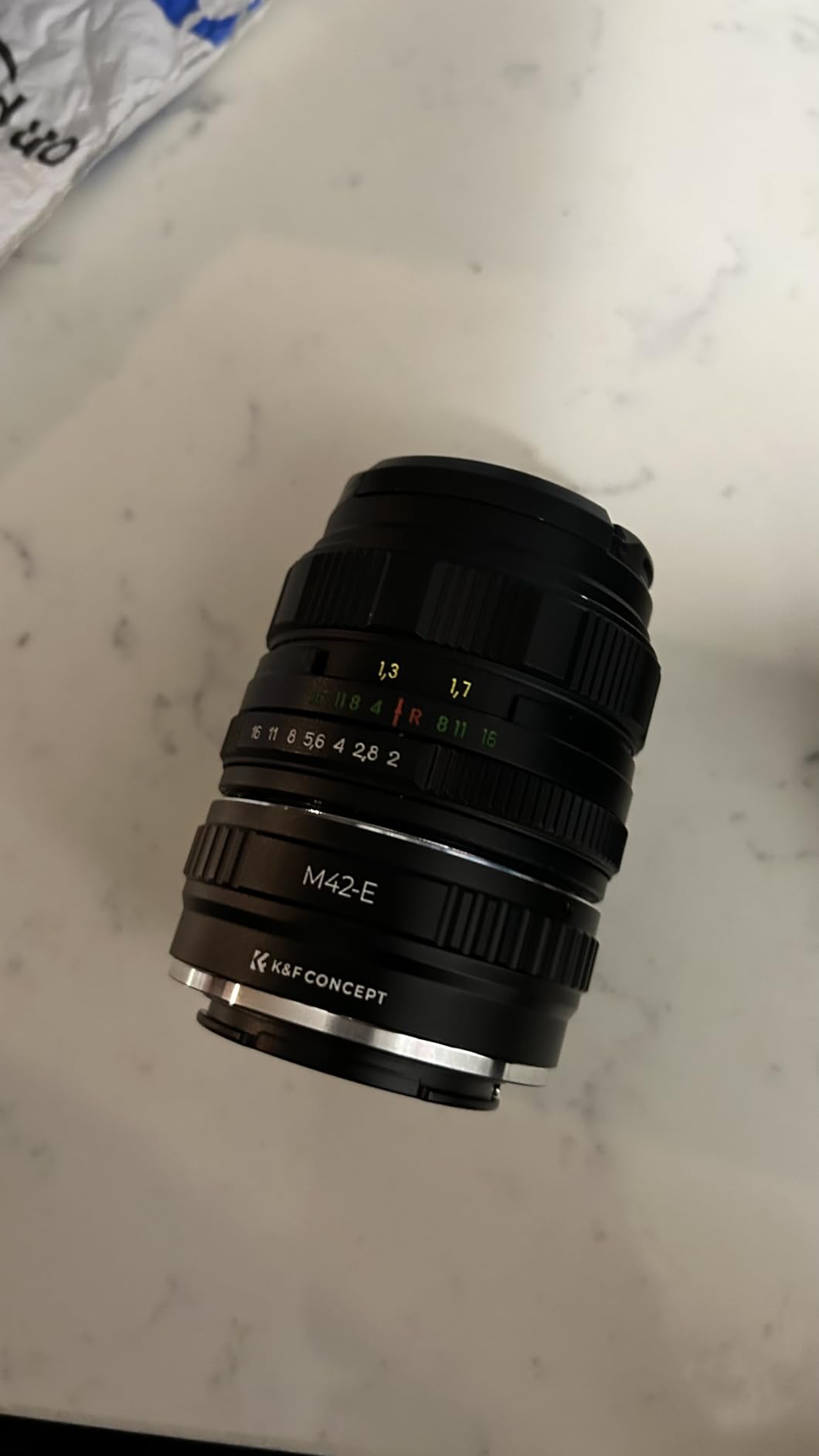K&F Concept Lens Mount Adapter Compatible with M42 Lens to NEX E-Mount Camera Compatible with Sony Alpha NEX-7 NEX-6 NEX-5N NEX-5 NEX-C3 NEX-3 customer photo 1