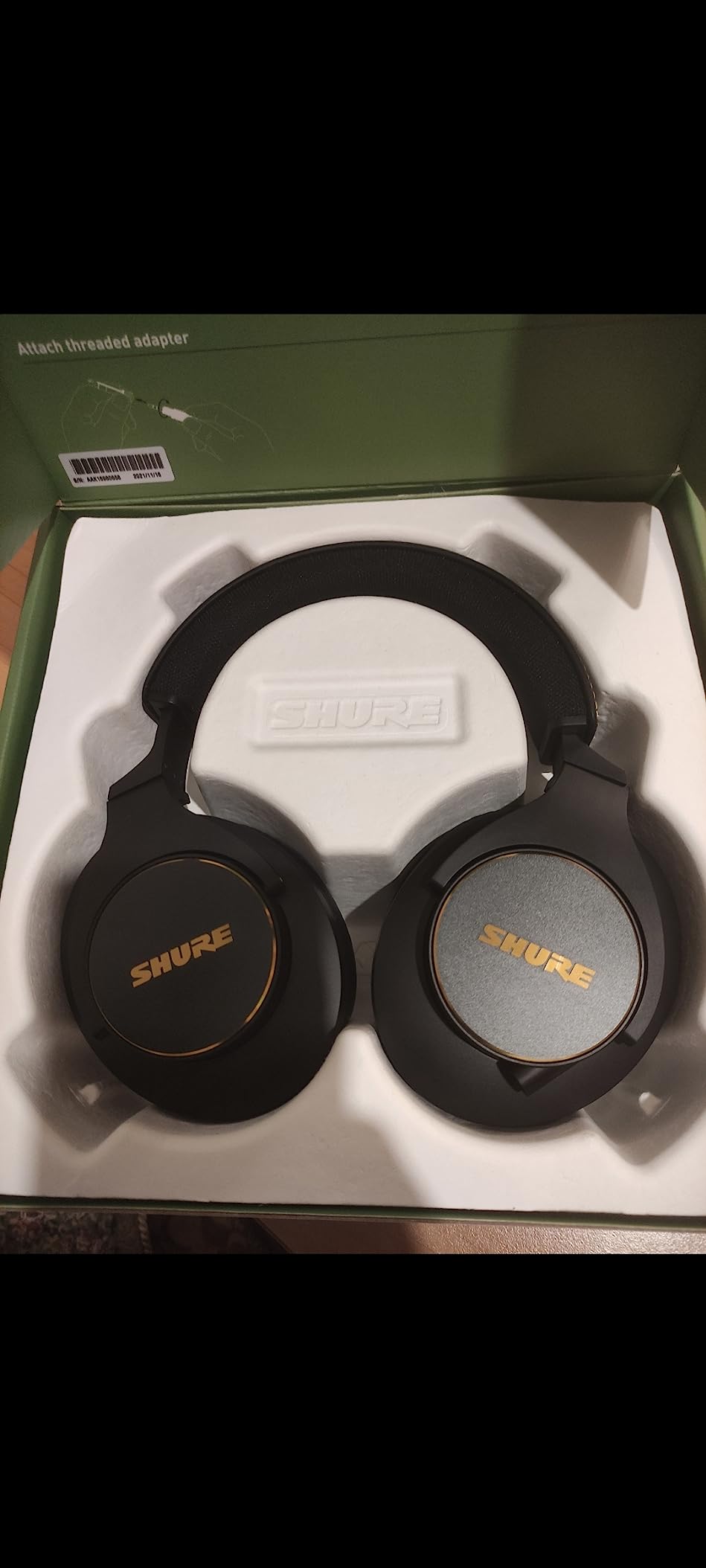 Shure SRH840A Over-Ear Wired Studio Monitoring Headphones customer photo 2