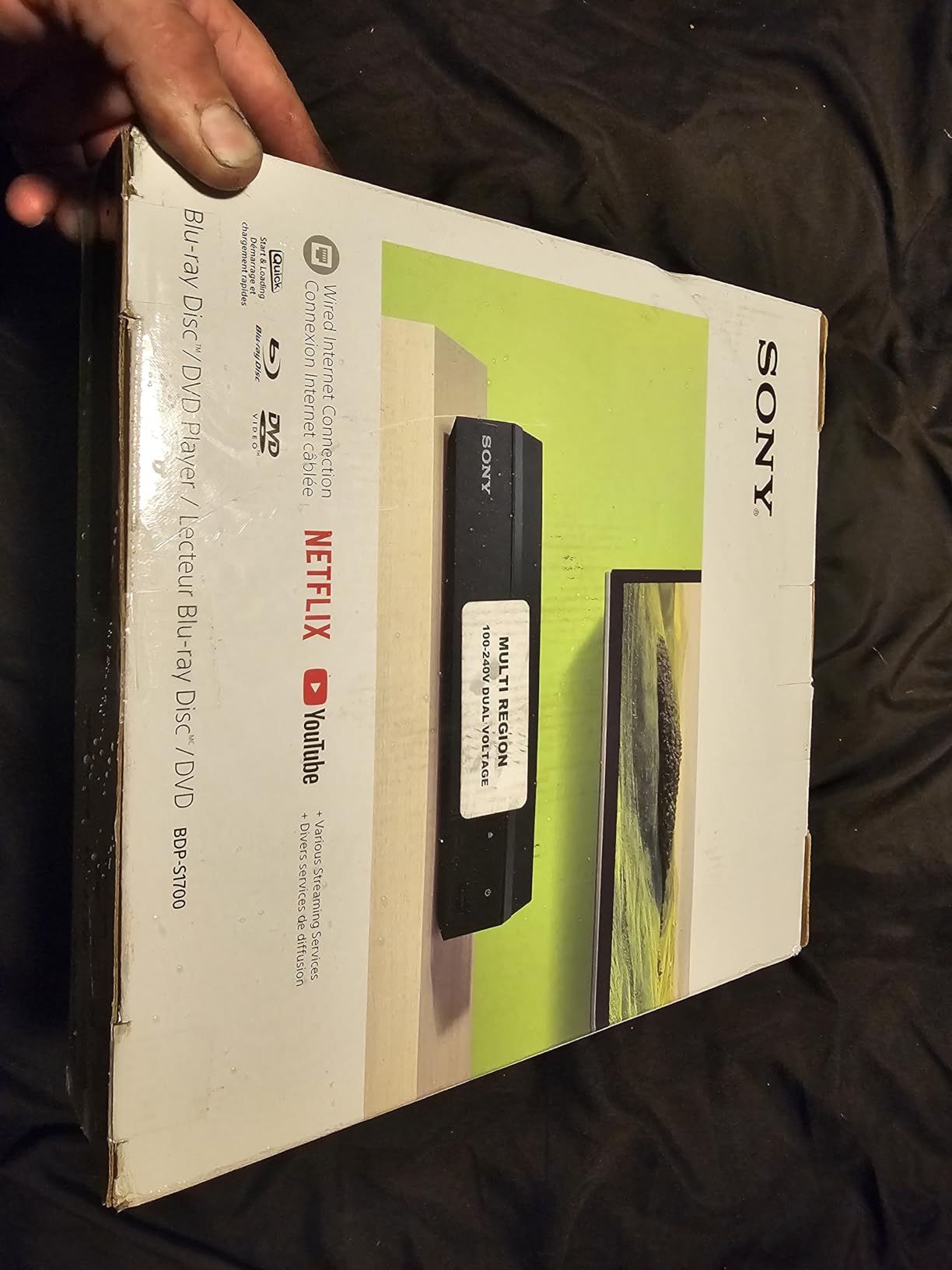Sony Multi Zone Region Free Blu Ray Player - PAL/NTSC Playback - Zone A B C - Region 1 2 3 4 5 6 customer photo 1