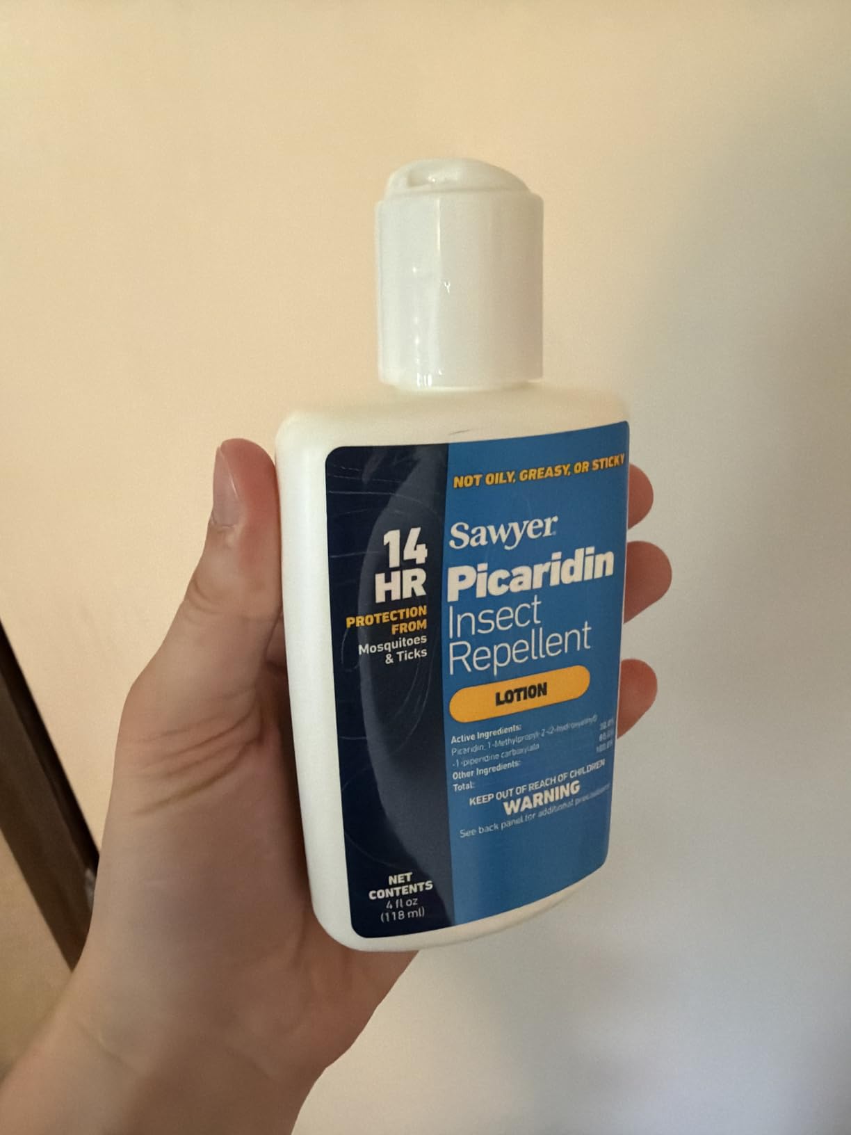 Sawyer Products SP564 Premium Insect Repellent with 20% Picaridin, Lotion, 4-Ounce customer photo 1
