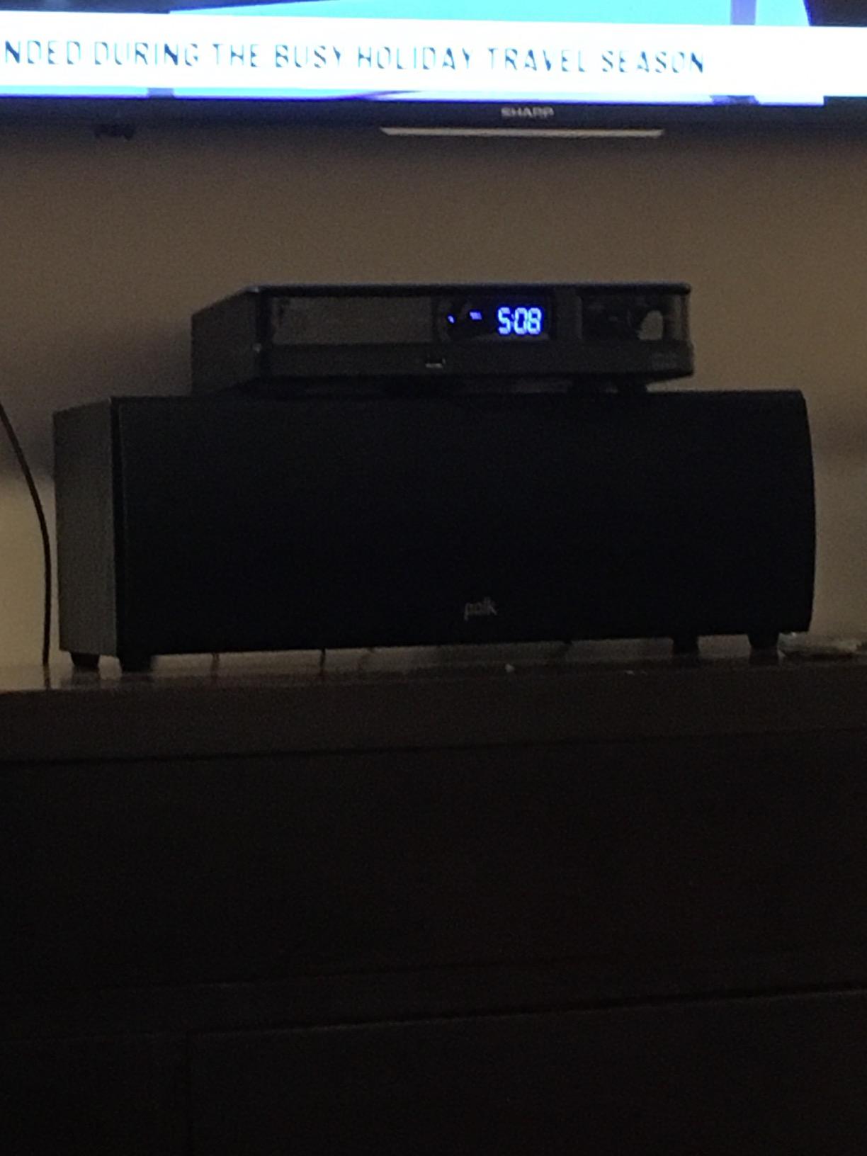 Polk Audio T30 Home Theater Center Channel Speaker - Vocal Clarity, Deep Bass Response, Dolby and DTS, Home Speaker, Single, Black customer photo 2