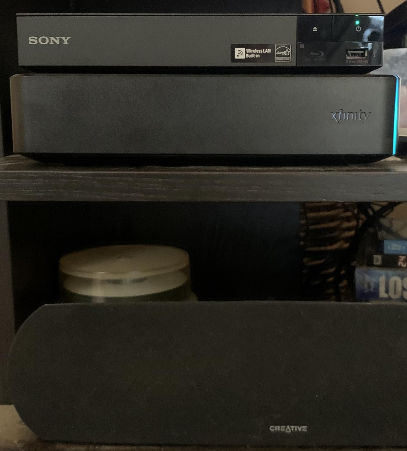 Sony BDP-BX370 Streaming Blu-ray DVD Player with built-in Wi-Fi, Dolby Digital TrueHD/DTS and upscaling, with included HDMI cable customer photo 1