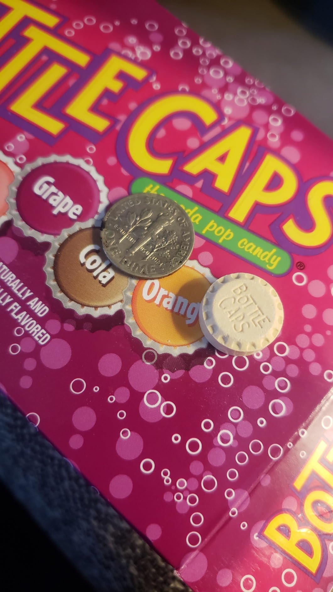Wonka Bottle Caps, Fizzy Hard Candy, 5 Ounce Theater Candy Boxes (Pack of 10) customer photo 1
