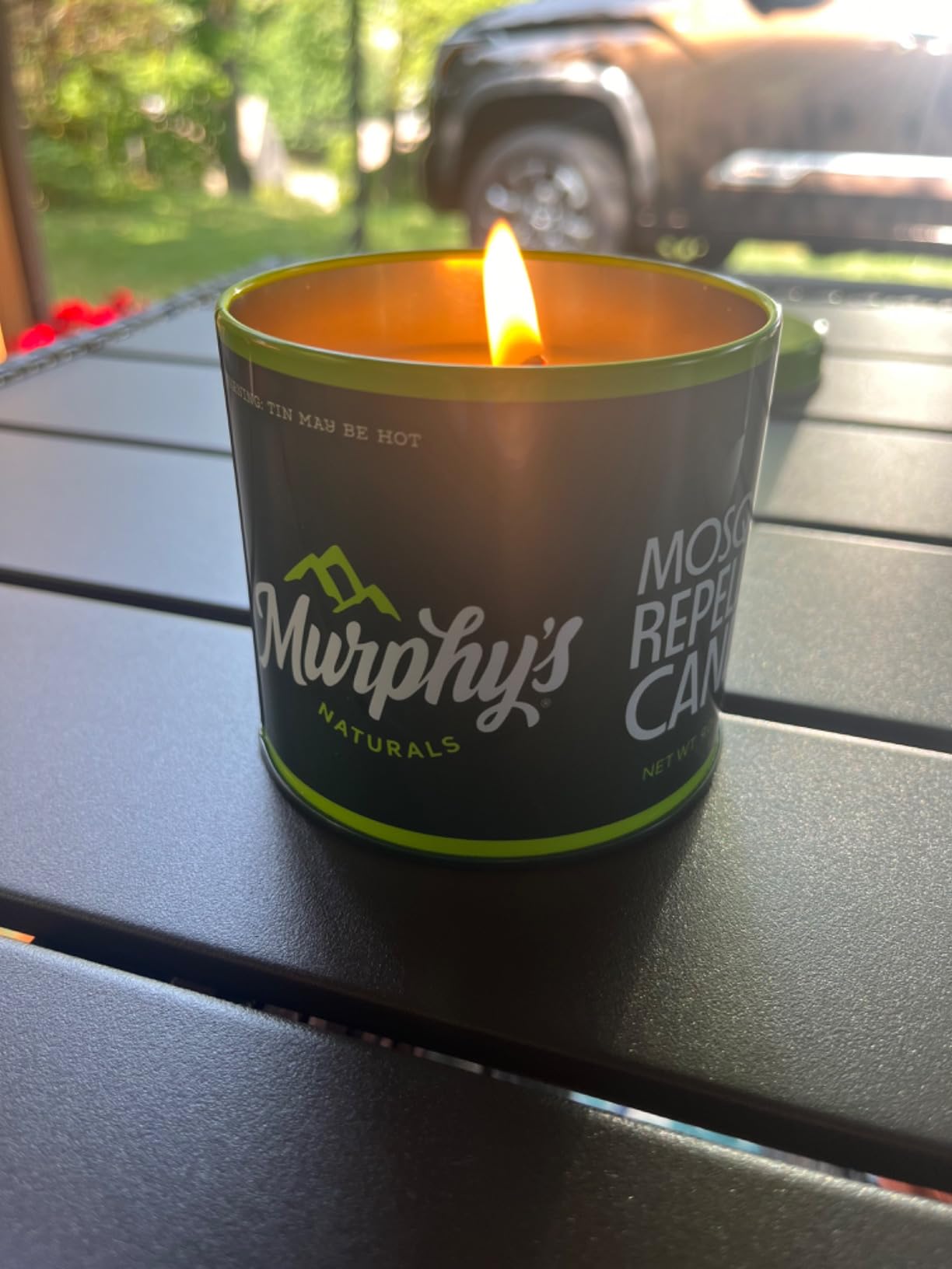 Murphy's Naturals Citronella Mosquito Repellent Candles, 9 oz (Pack of 2) customer photo 2