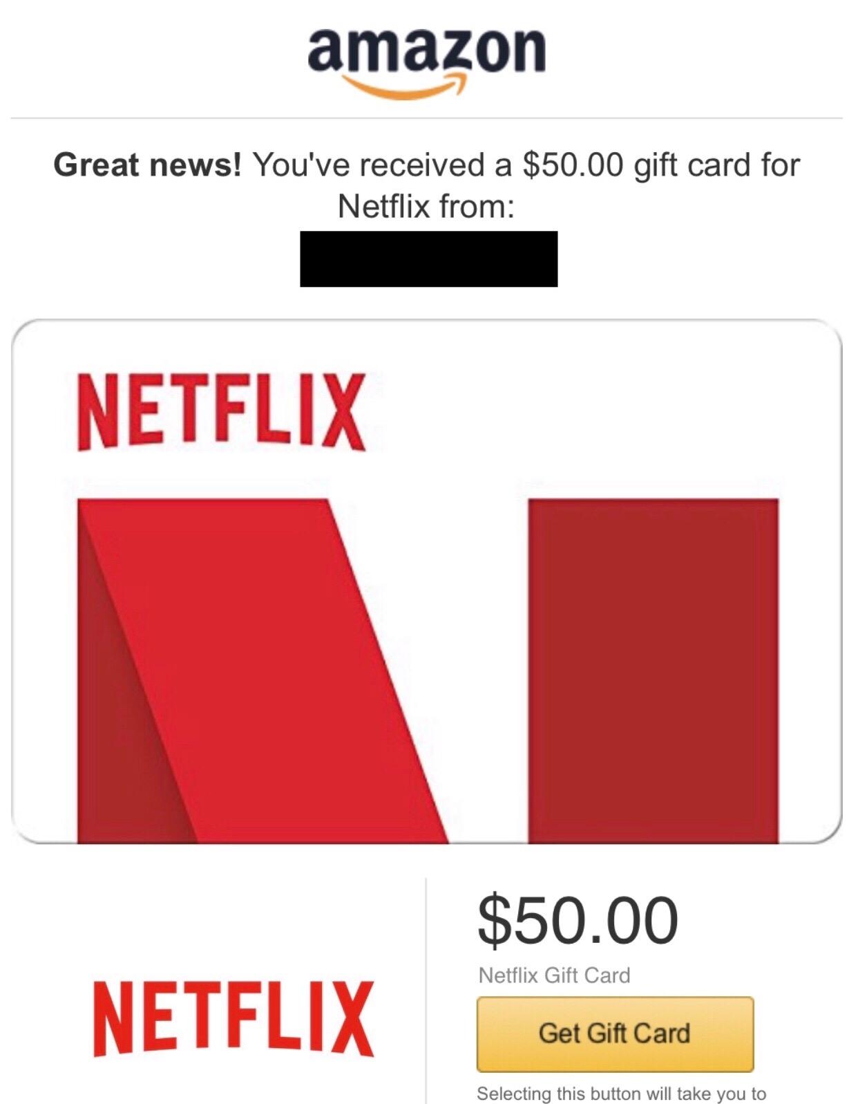 Netflix eGift Card | Digital Delivery customer photo 1