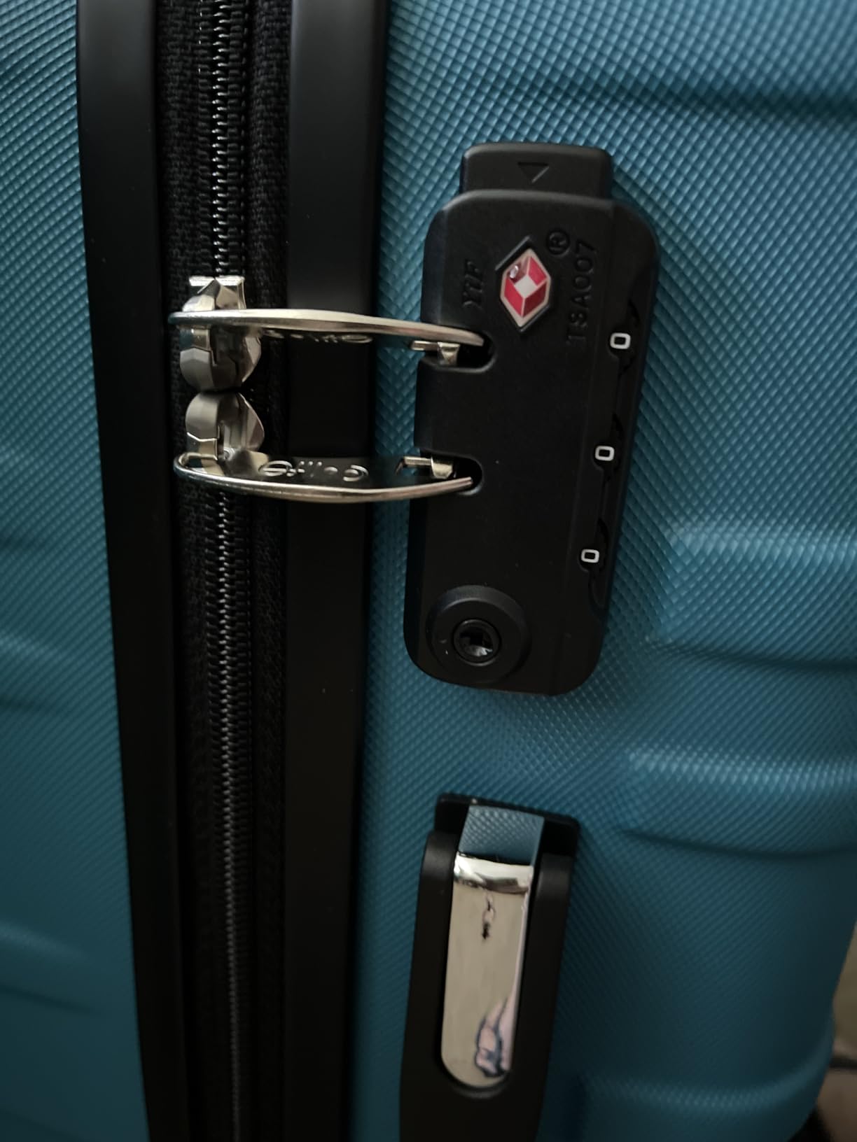 Coolife Hardside ABS Luggage, TSA Lock, Spinner Wheels, 3-Piece Set customer photo 2