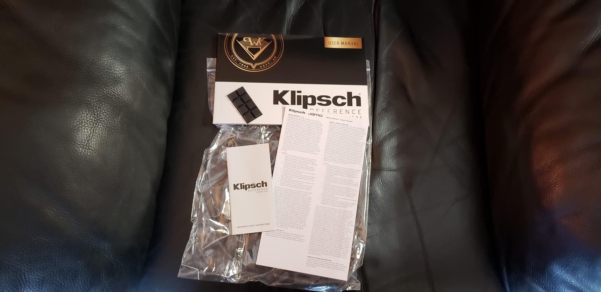 Klipsch RP-500M Reference Premiere Bookshelf Speakers - Pair (Ebony) customer photo 2