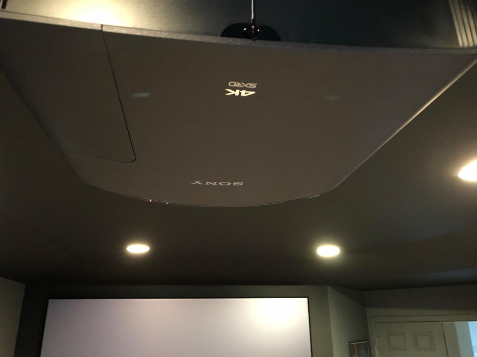 Sony Home Theater Projector VPL-VW295ES: Full 4K HDR Video Projector for TV, Movies and Gaming - Home Cinema Projector with 1,500 Lumens and 3 SXRD Imagers customer photo 1