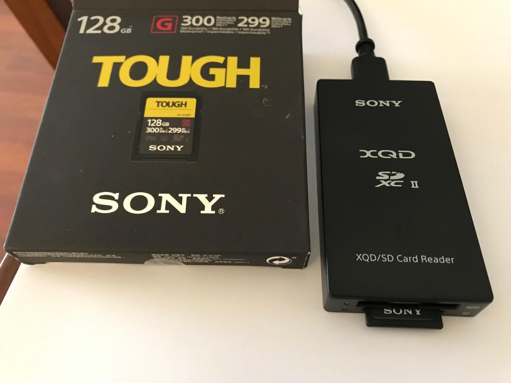 Sony TOUGH-G series SDXC UHS-II Card 64GB, V90, CL10, U3, Max R300MB/S, W299MB/S (SF-G64T/T1) customer photo 2