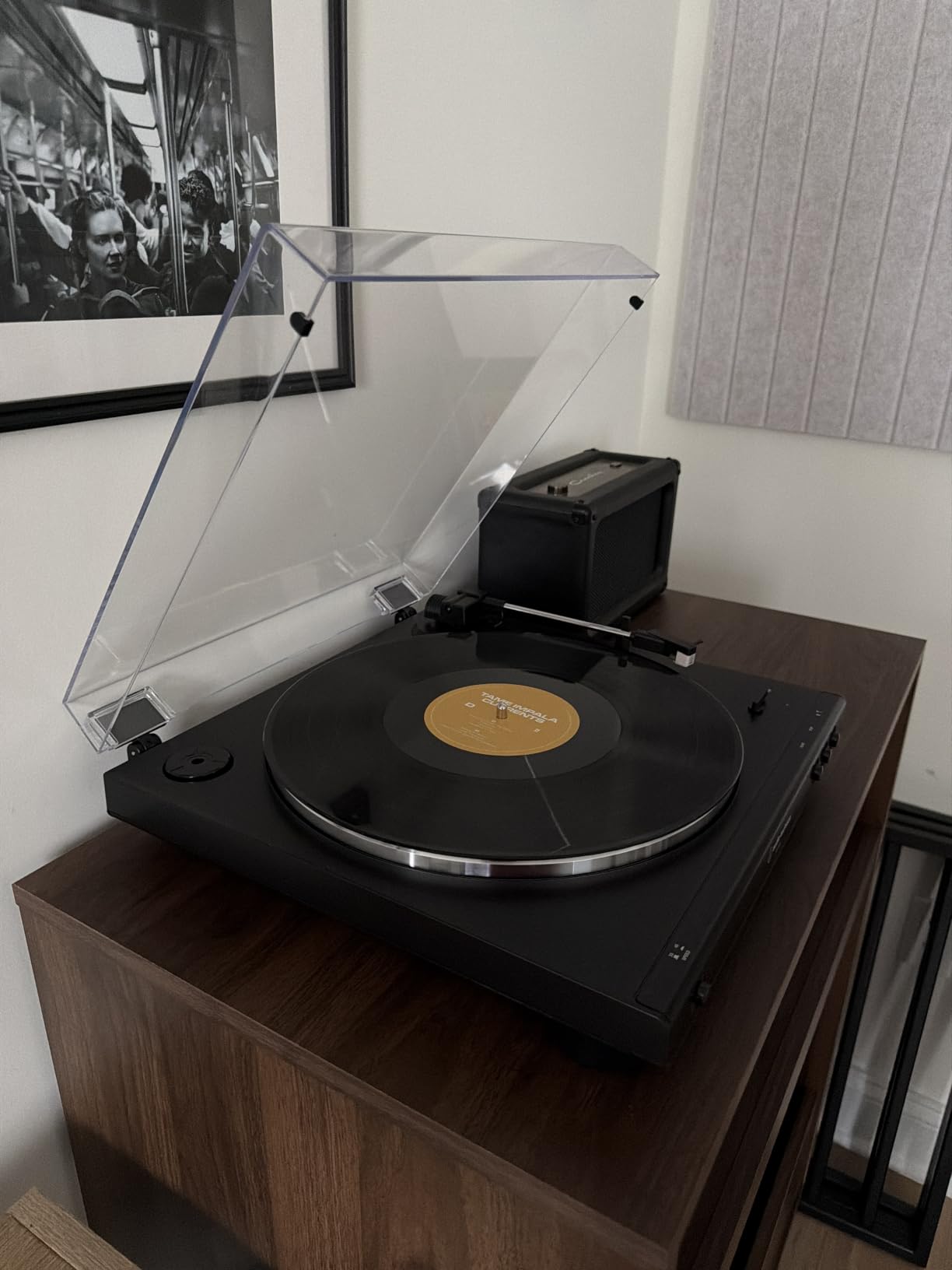 Audio-Technica AT-LP60X-BK Fully Automatic Belt-Drive Stereo Turntable, Black, Hi-Fi, 2 Speed, Dust Cover, Anti-Resonance, Die-Cast Aluminum Platter customer photo 1