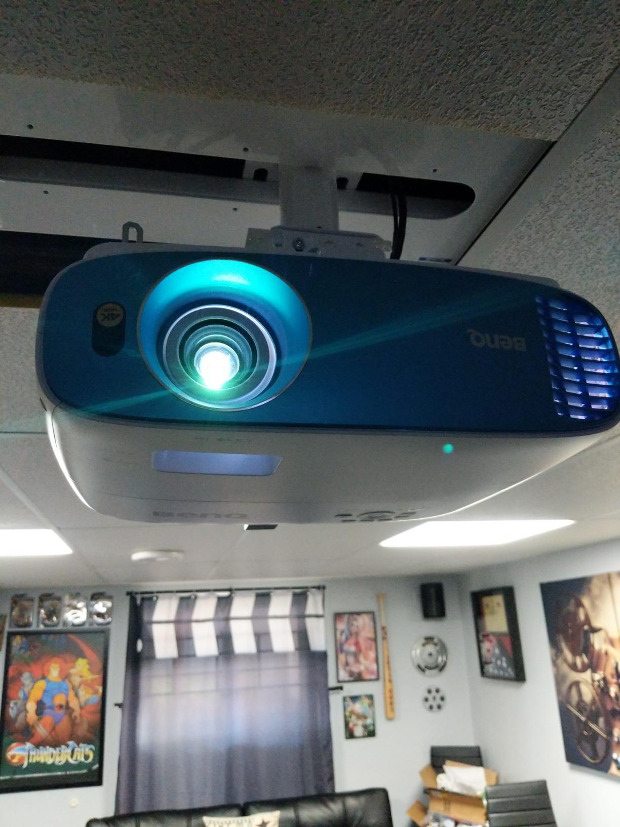 BenQ TK800M 4K UHD Home Theater Projector with HDR and HLG, 3000 Lumens for Ambient Lighting, 96% Rec. 709 for Accurate Colors, Keystone, 3D Capable customer photo 1