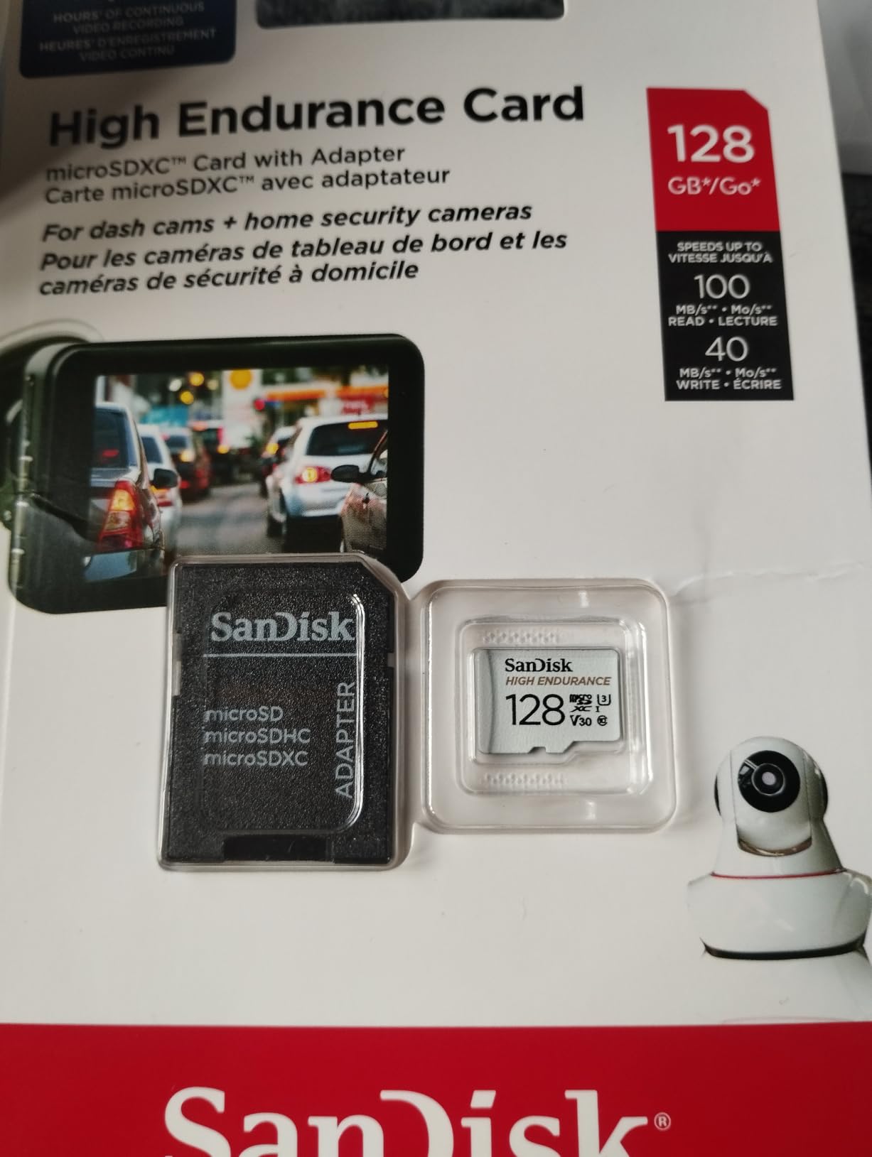 SanDisk 256GB High Endurance Video microSDXC Card with Adapter - C10, U3, V30, 4K UHD - SDSQQNR-256G-GN6IA customer photo 2
