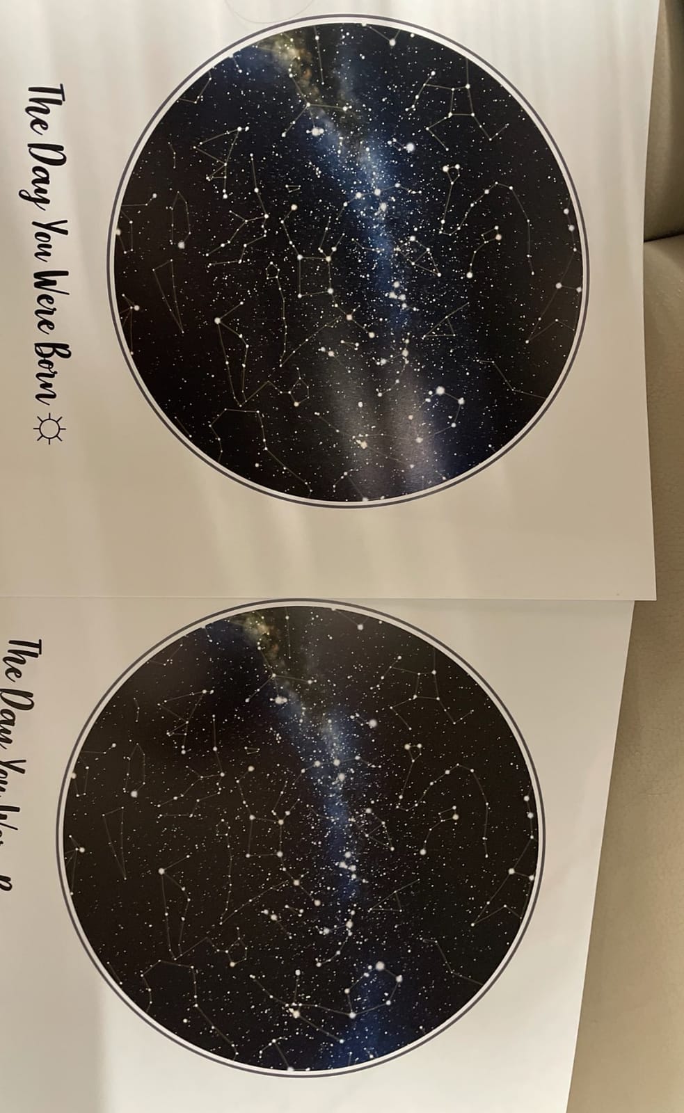 Personalized Star Map - Custom (Multiple Sizes - Unframed Print, Star Constellation Wall Art, Great Gift - Special Occasion, Engagement, Wedding, Birthday, Anniversary) customer photo 1
