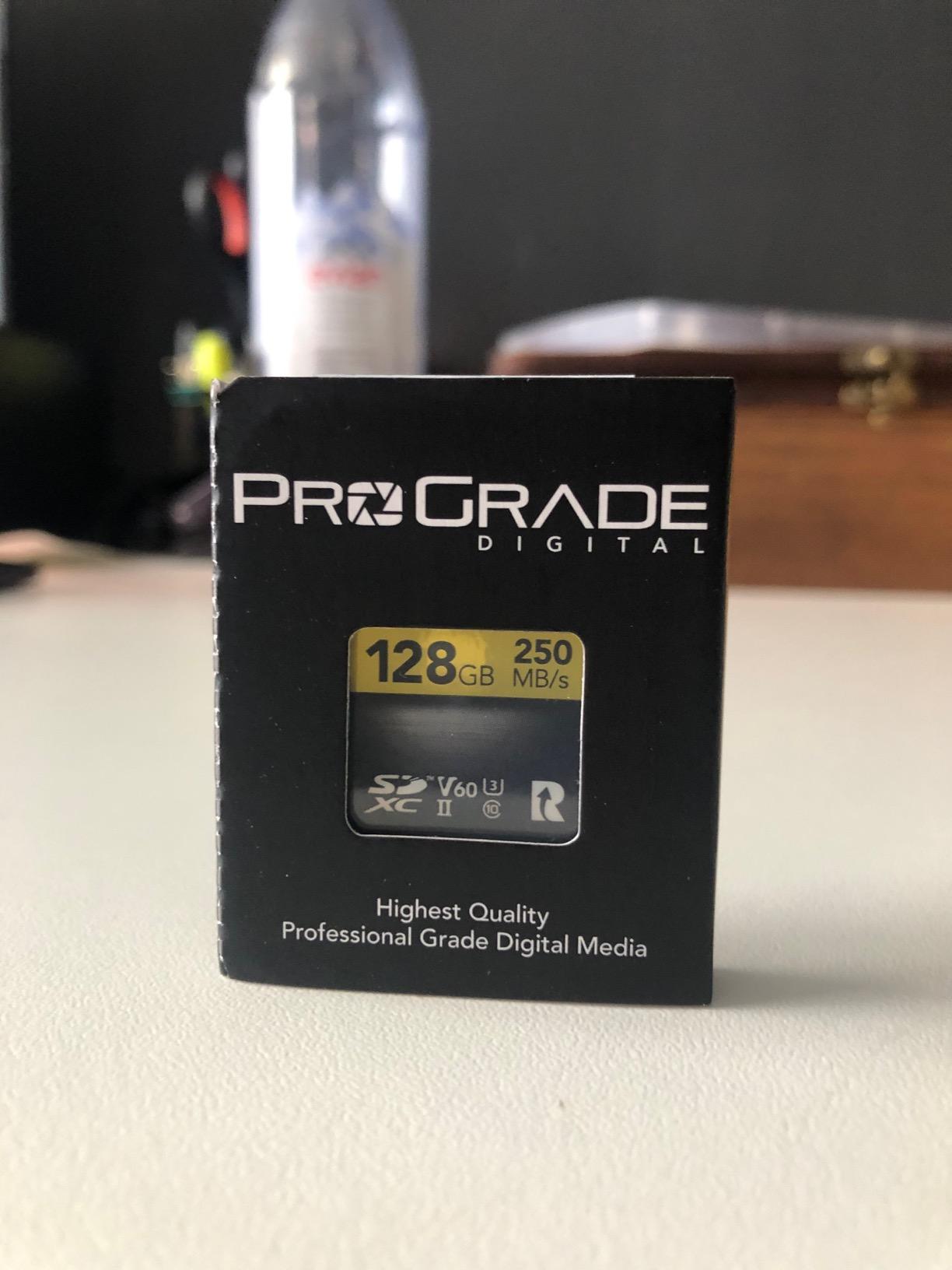 SD UHS-II 128GB Card V60 -Up to 130MB/s Write Speed and 250 MB/s Read Speed | for Professional Vloggers, Filmmakers, Photographers & Content Curators - By Prograde Digital customer photo 1