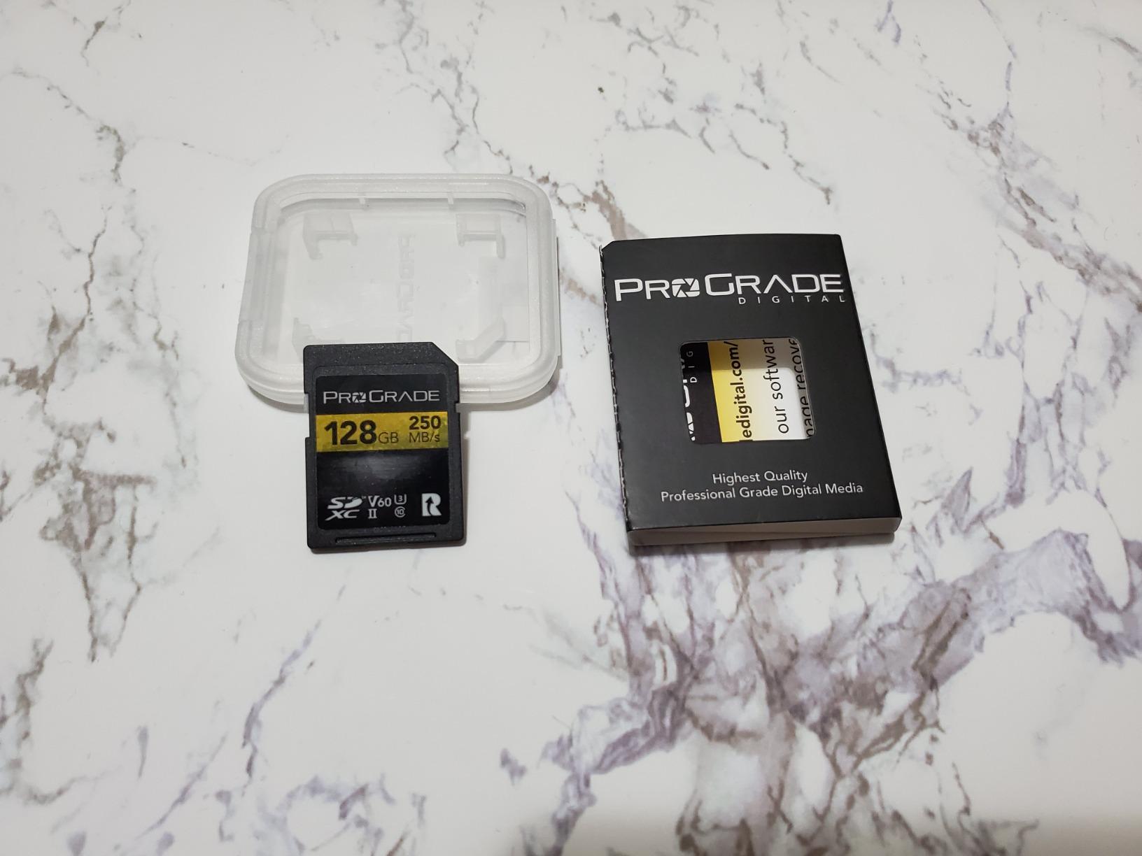 SD UHS-II 128GB Card V60 -Up to 130MB/s Write Speed and 250 MB/s Read Speed | for Professional Vloggers, Filmmakers, Photographers & Content Curators - By Prograde Digital customer photo 2