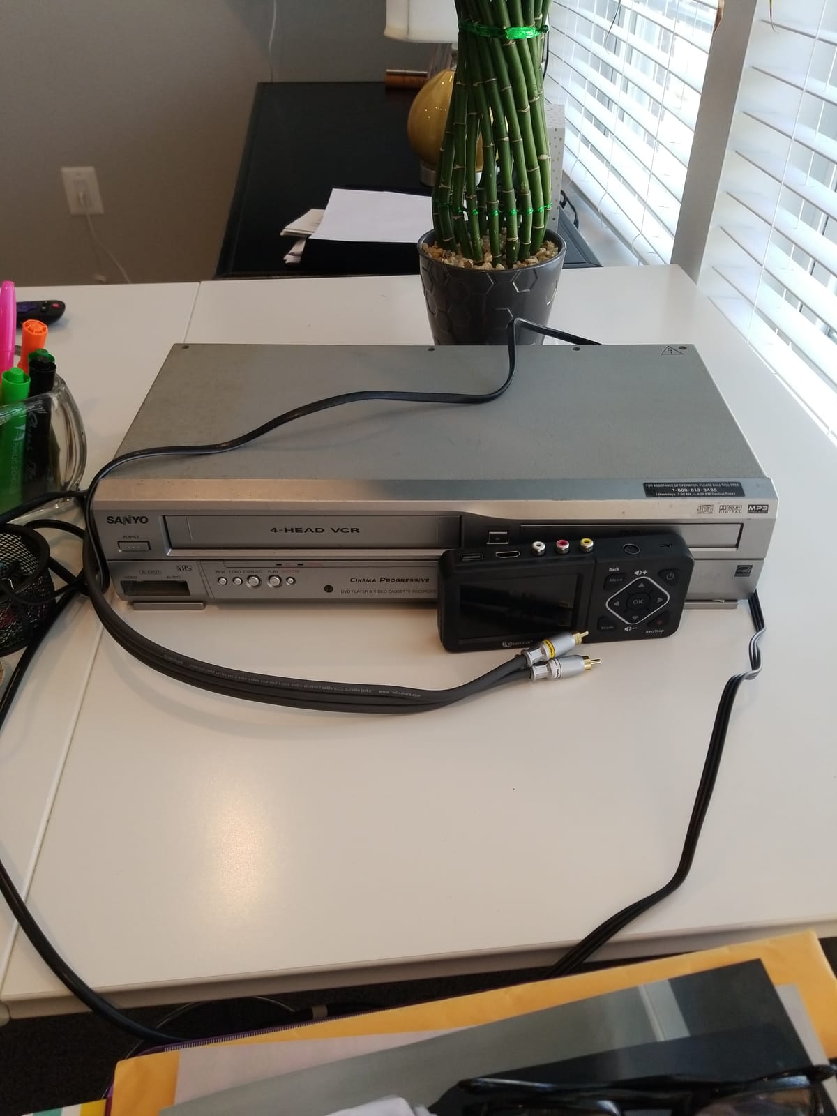 ClearClick Video to Digital Converter 2.0 (Second Generation) - Record Video from VCR's, VHS Tapes, AV, RCA, Hi8, Camcorder, DVD, Gaming Systems customer photo 1