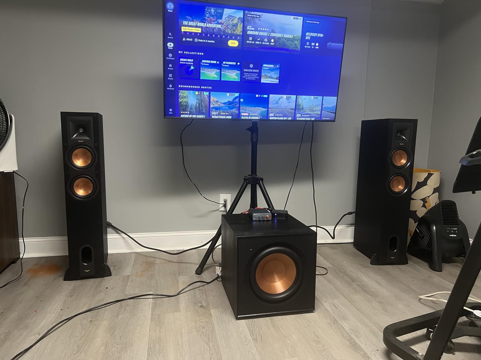 Klipsch Reference R-26FA Floorstanding Speaker, Black, Pair customer photo 1