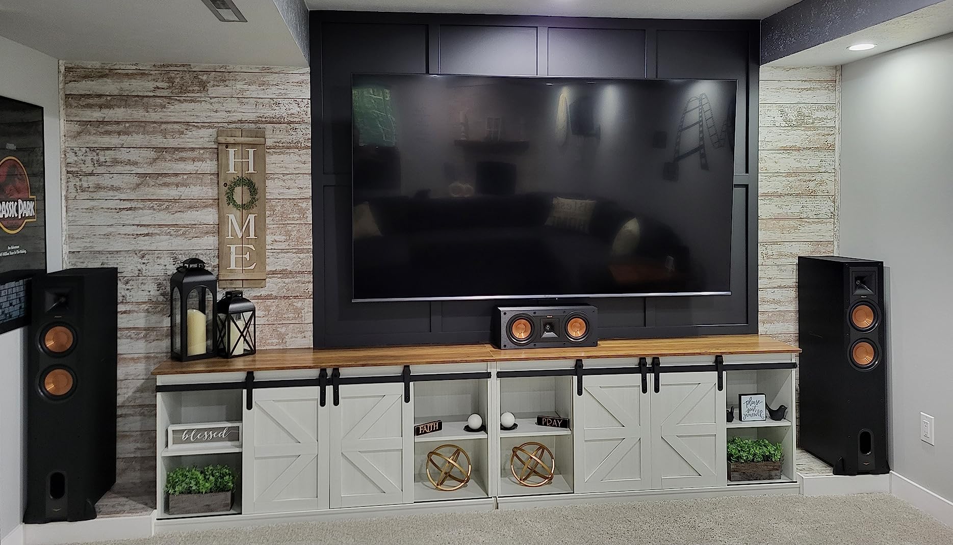 Klipsch Reference R-26FA 5.1 Home Theater Pack, Brushed Black Polymer Veneer customer photo 2