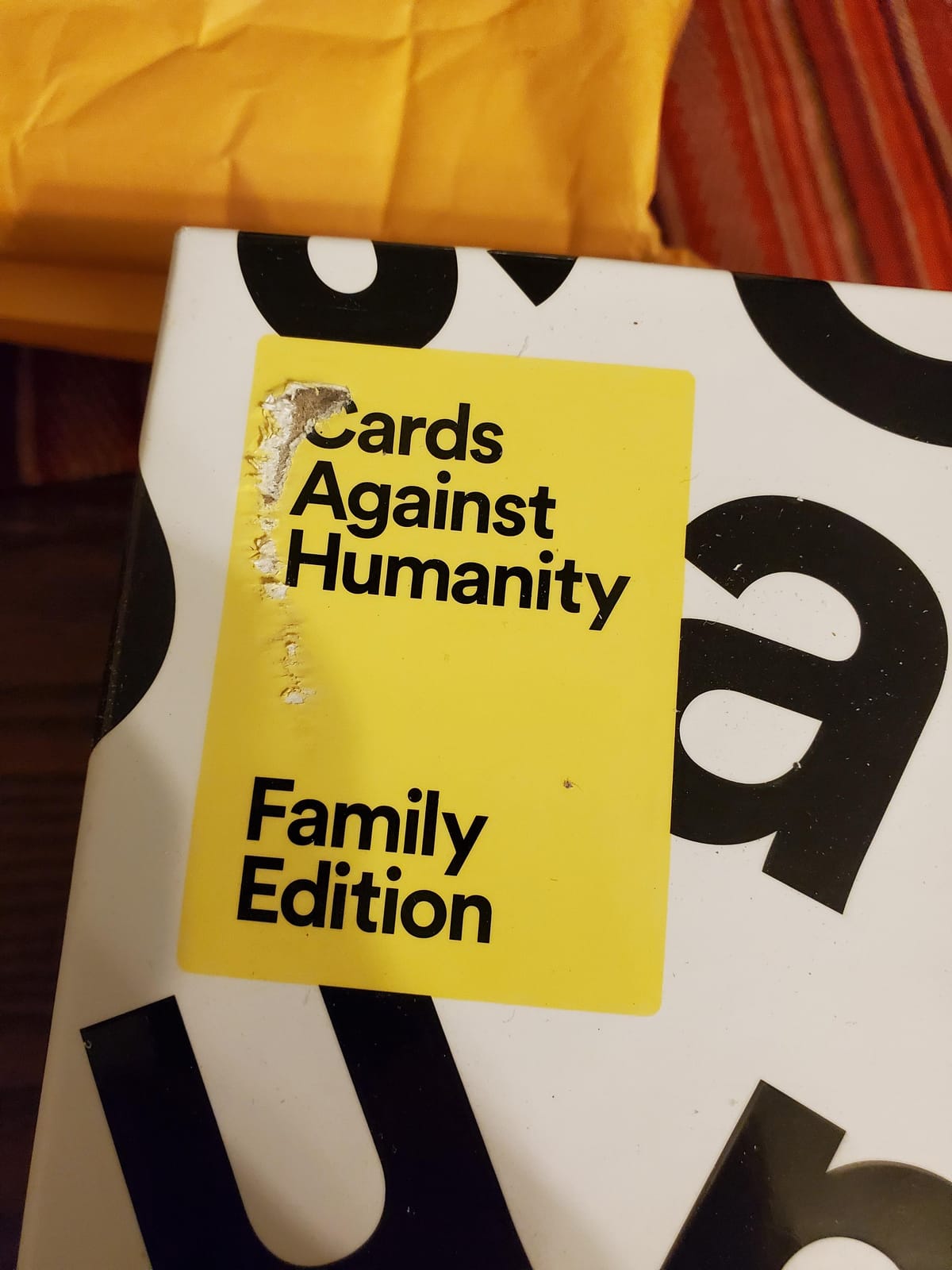 Cards Against Humanity: Family Edition | A Party Game for Your Horrible Family | Ages 8+ customer photo 1
