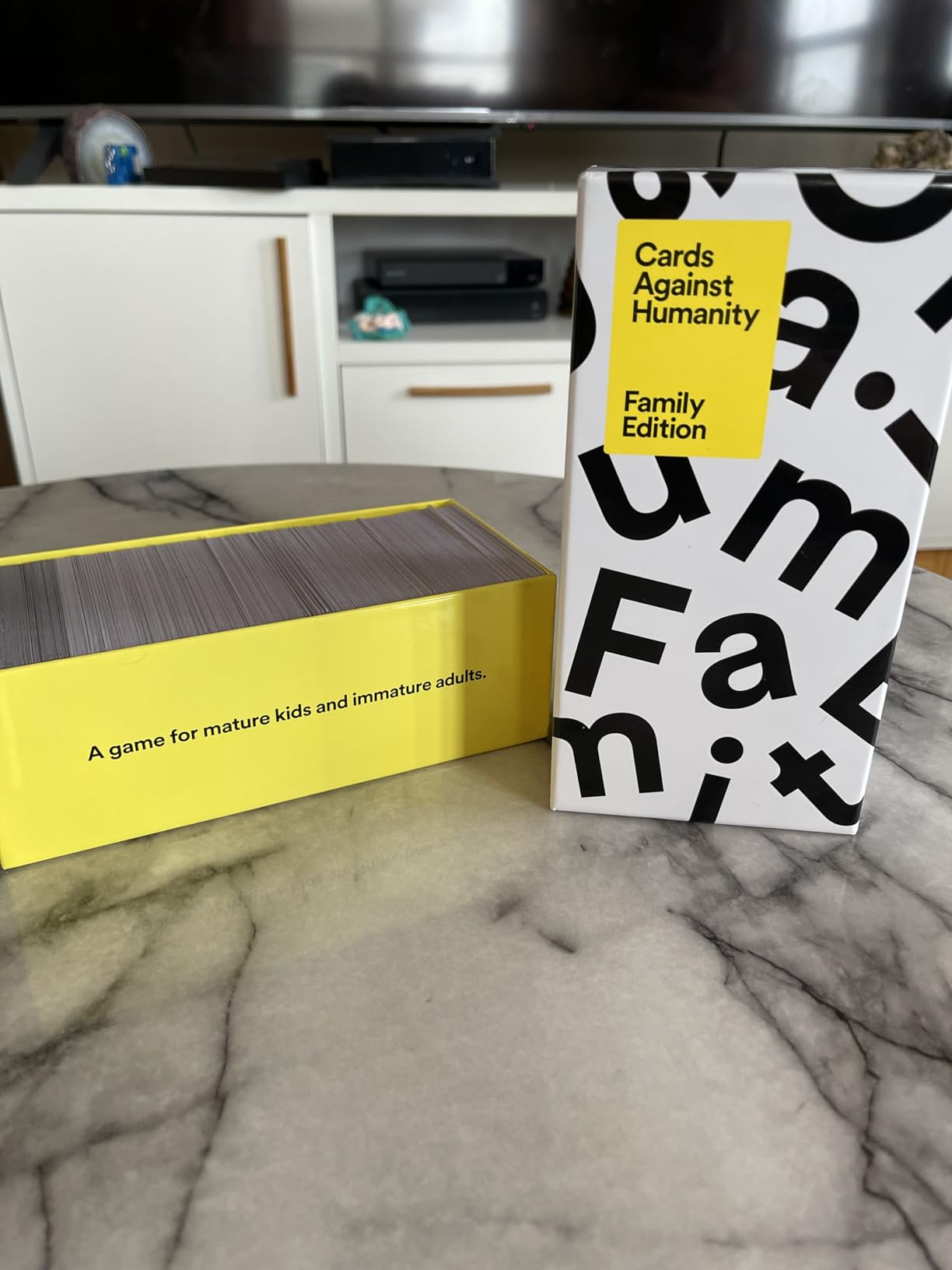 Cards Against Humanity: Family Edition | A Party Game for Your Horrible Family | Ages 8+ customer photo 2