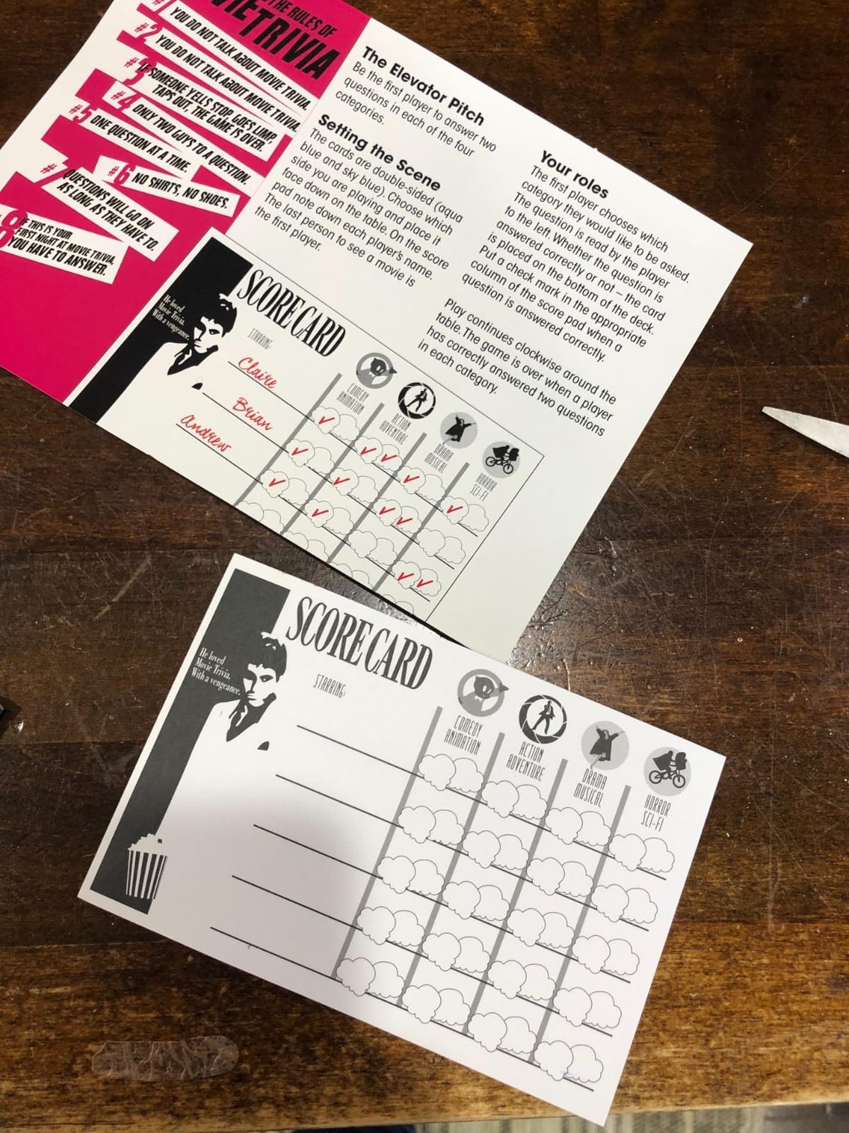 Movie Trivia Party Game (Amazon Exclusive) - Contains Over 800 Questions - 2 or More Players for Ages 12 and up by Outset Media customer photo 1
