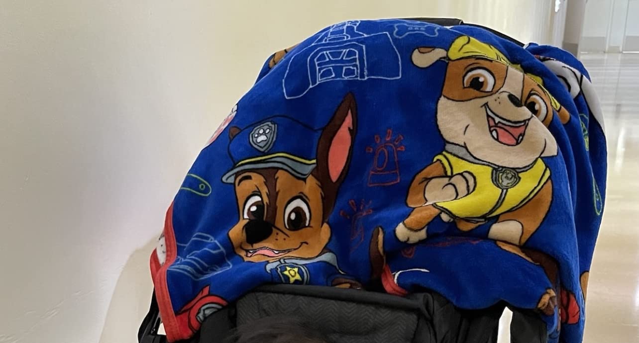 Franco Kids Bedding Super Soft Plush Throw Blanket, 46 in x 60 in, Paw Patrol customer photo 2