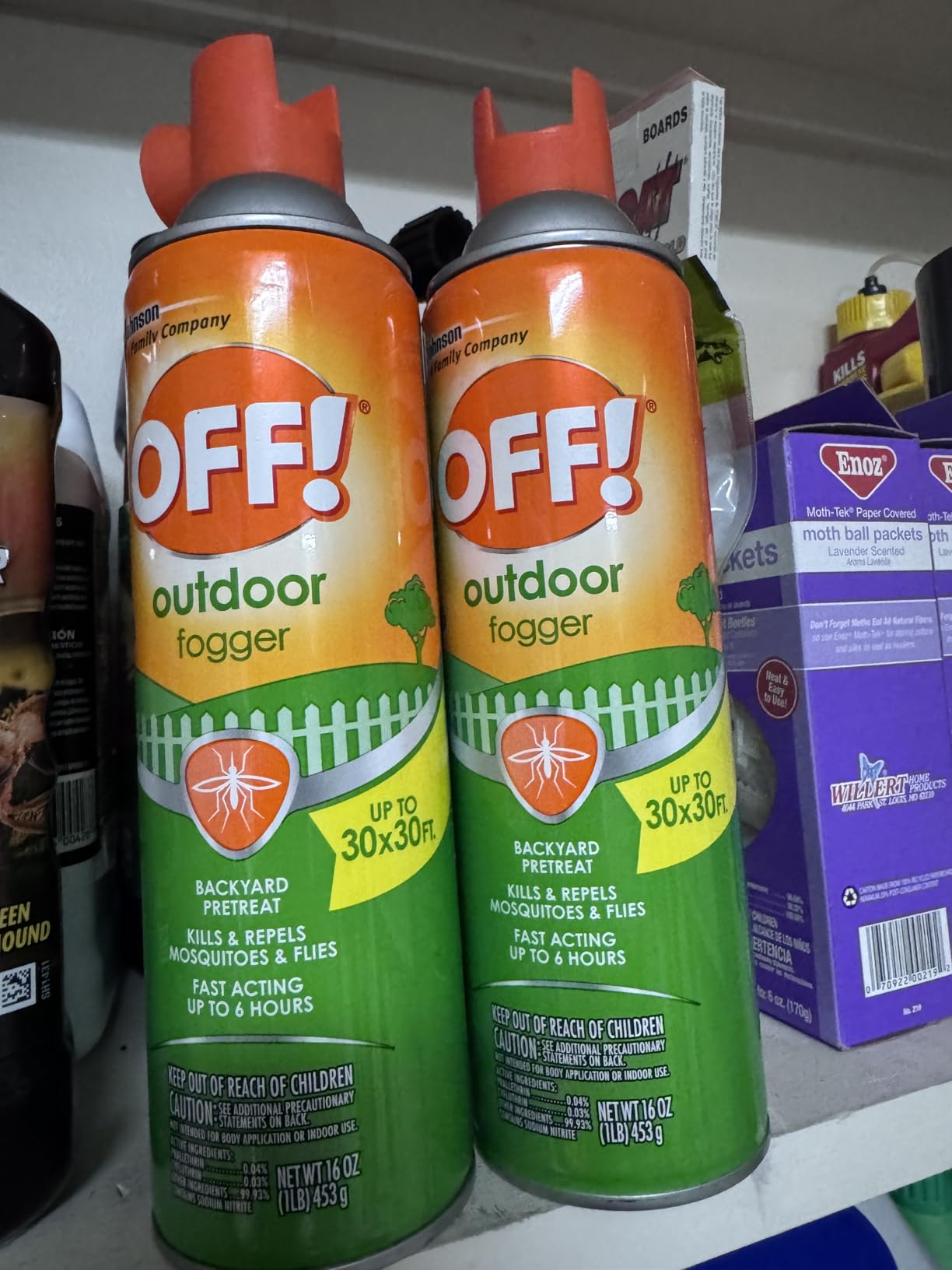 OFF! Outdoor Insect and Mosquito Repellent Fogger, up to 900 Square Feet 16 Ounce (Pack of 2) customer photo 1