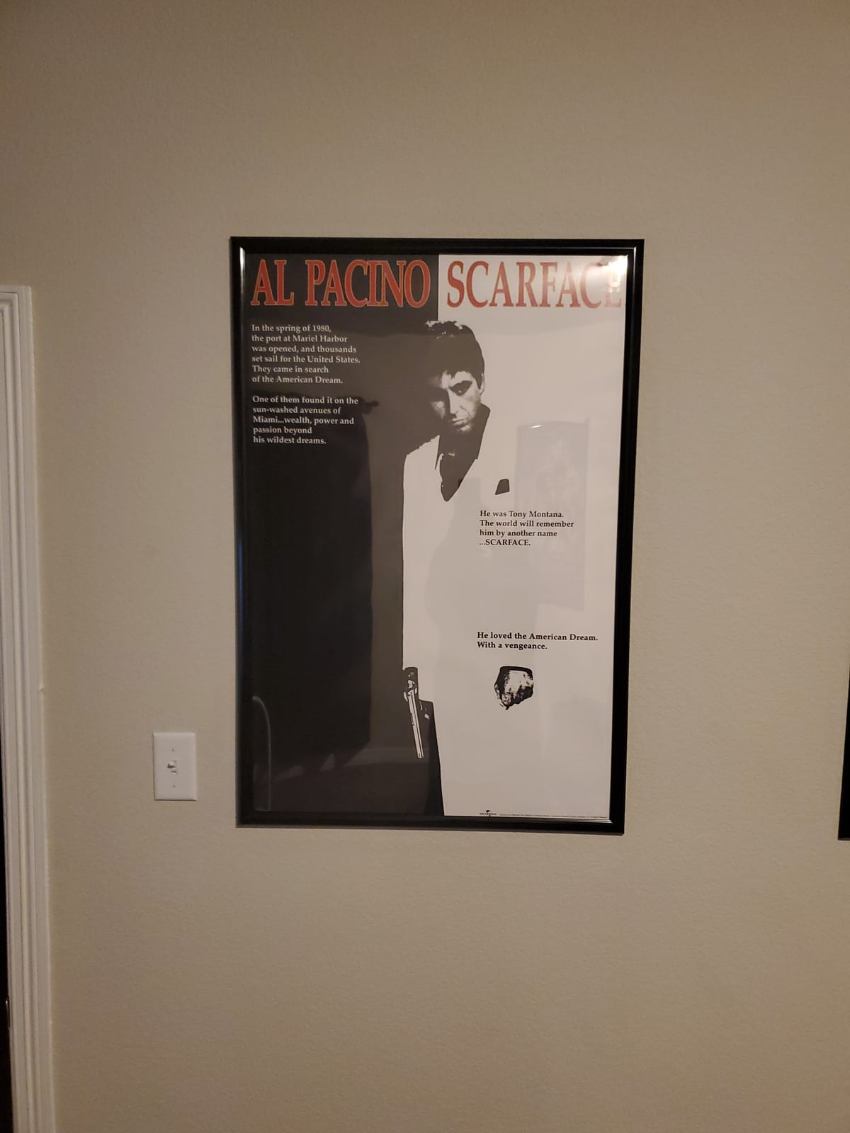 POSTER STOP ONLINE Classic Gangster Movies - 3 Piece Movie Poster Set (The Godfather, Scarface & Goodfellas) (Size 24 x 36 each) customer photo 1