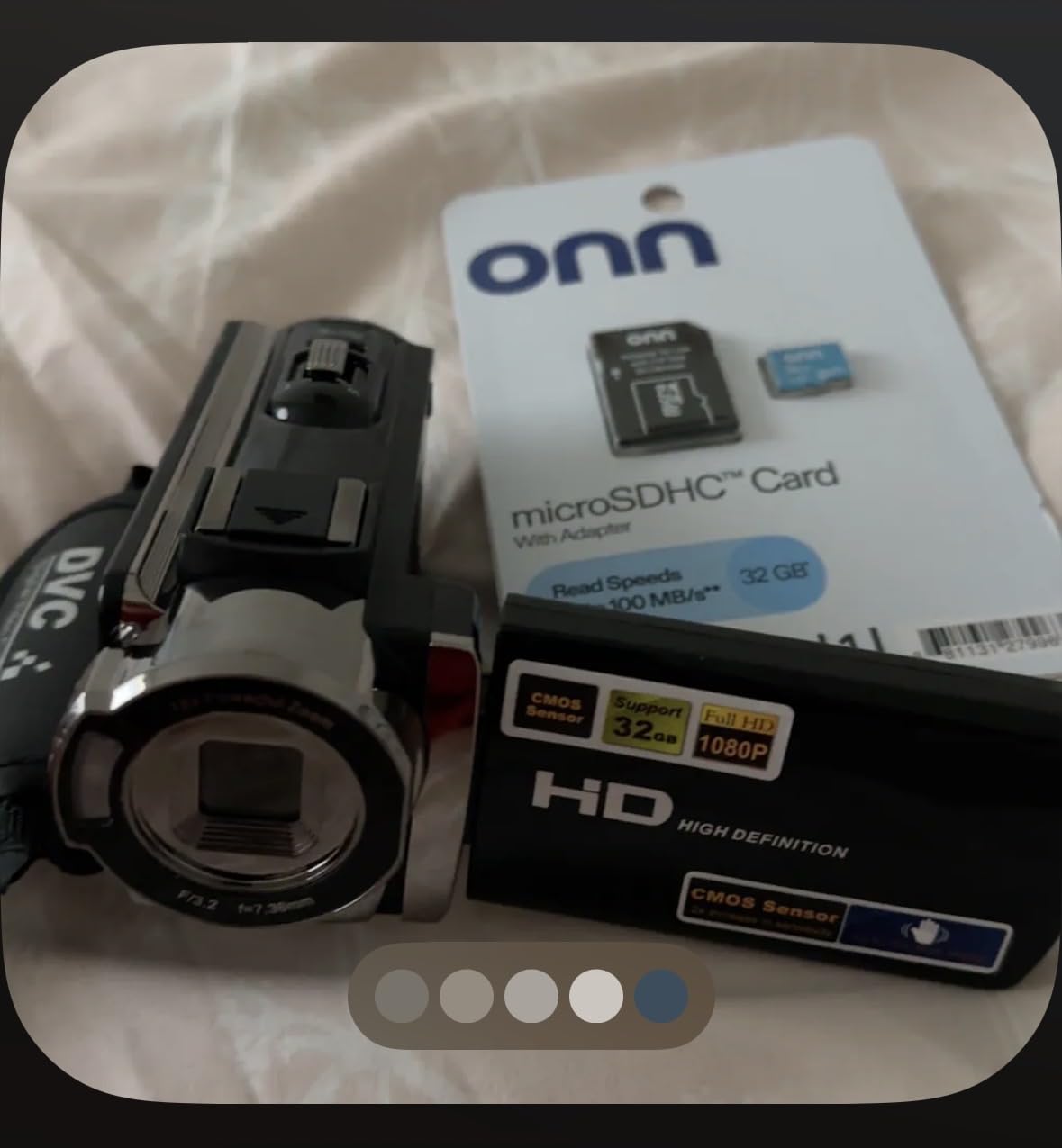 kimire Video Camera Camcorder Digital Camera Recorder Full HD 1080P 15FPS 24MP 3.0 Inch 270 Degree Rotation LCD 16X Digital Zoom Camcorder Camera with 2 Batteries(Black) customer photo 2