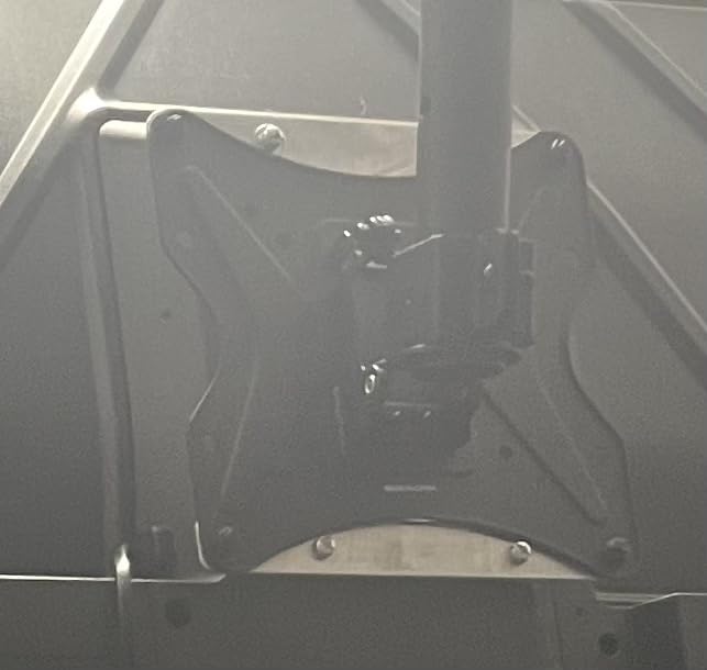 MOUNTUP Ceiling TV Mount for Most 24''- 65'' TVs, Hanging TV Ceiling Mount for 32 42 43 50 55 60 65 inch Screen, Full Motion Height Adjustable Bracket, Holes up to 99lbs, Max VESA 400x400mm, MU0039 customer photo 2