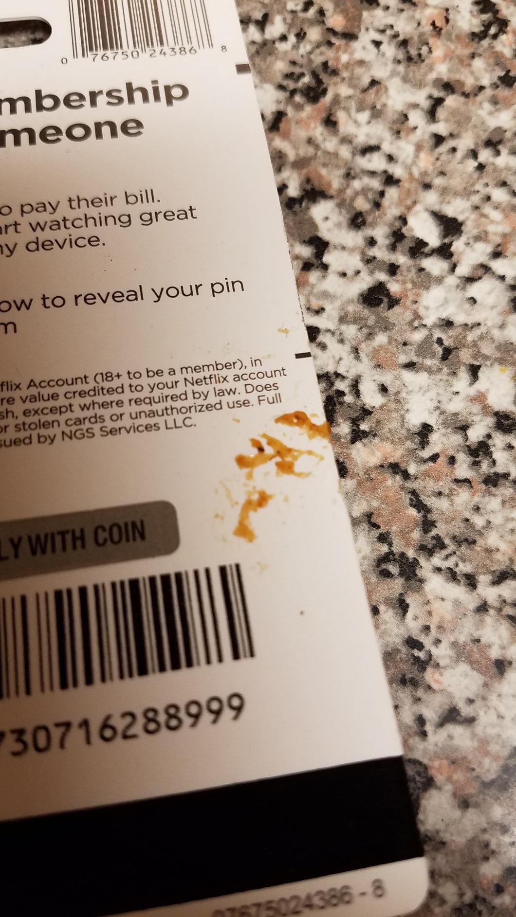 Netflix Physical Gift Card | $50 customer photo 2