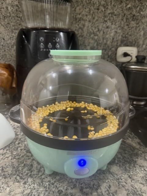 Elite Gourmet EPM330M Automatic Stirring 12 Cup Popcorn Maker, Mint | Hot Oil Popping with Built-In Reversible Serving Bowl, Measuring Cap & ETL Approval customer photo 2
