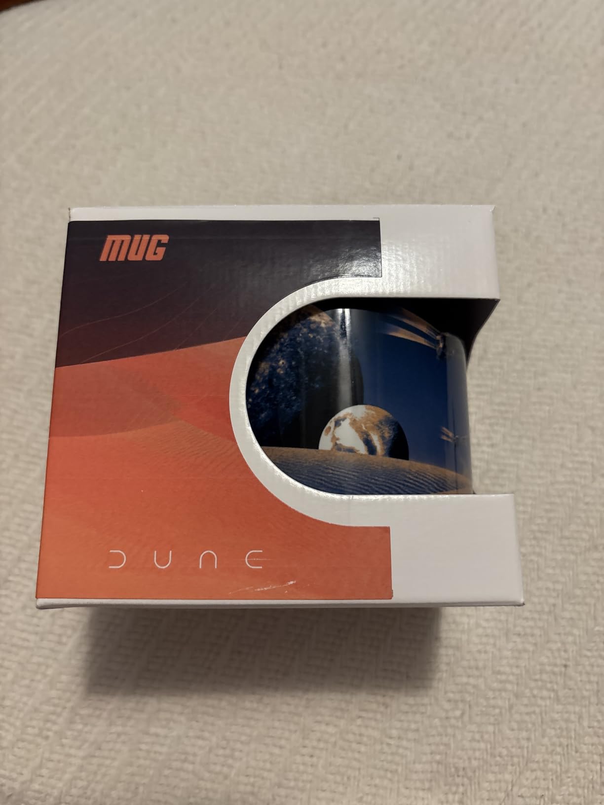 ABYSTYLE Dune Movie Fear is The Mind Killer Ceramic Coffee Tea Mug 11 Oz. Featuring Paul & Chani Dishwasher Microwave Safe customer photo 2