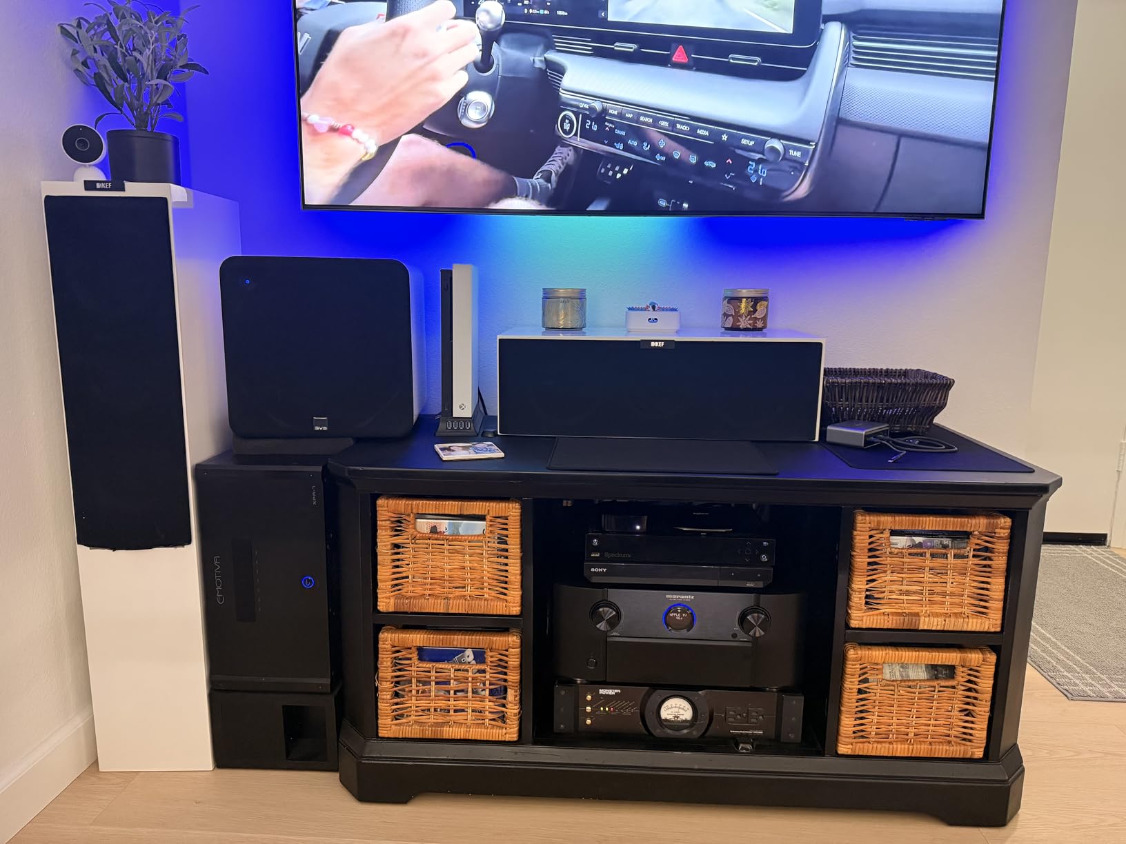 Marantz AV8805A AV Pre-Amplifier - 13.2 Channel, Advanced 8K Upscaling, IMAX Enhanced, Auro-3D, Dolby Atmos & DTS, Wireless Streaming via Wi-Fi, Bluetooth, AirPlay 2 & HEOS, Amazon Alexa, Audyssey EQ customer photo 1