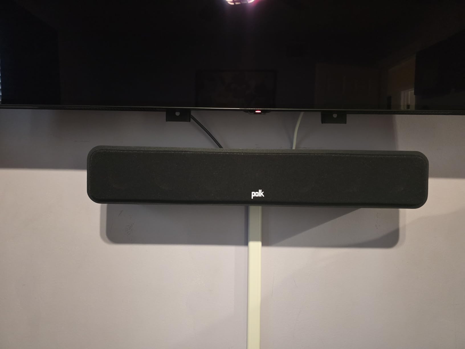 Polk Signature Elite ES35 Slim Center Channel Speaker - Hi-Res Audio Certified, Dolby Atmos & DTS:X Compatible, 1