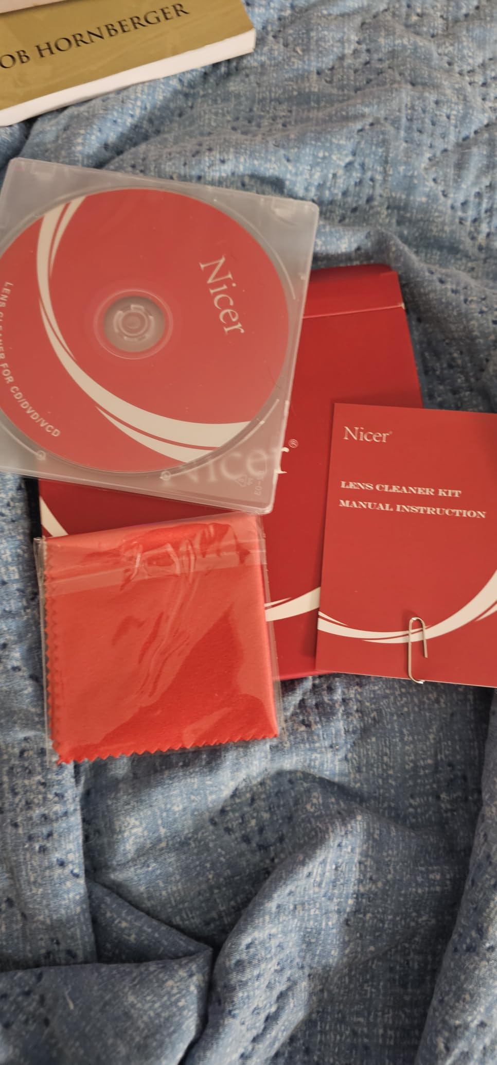 Nicer CD/VCD/DVD Player Cleaner Kit, Laser Lens Cleaning Disc, NS-2 with Double Brush Cleaning System customer photo 2
