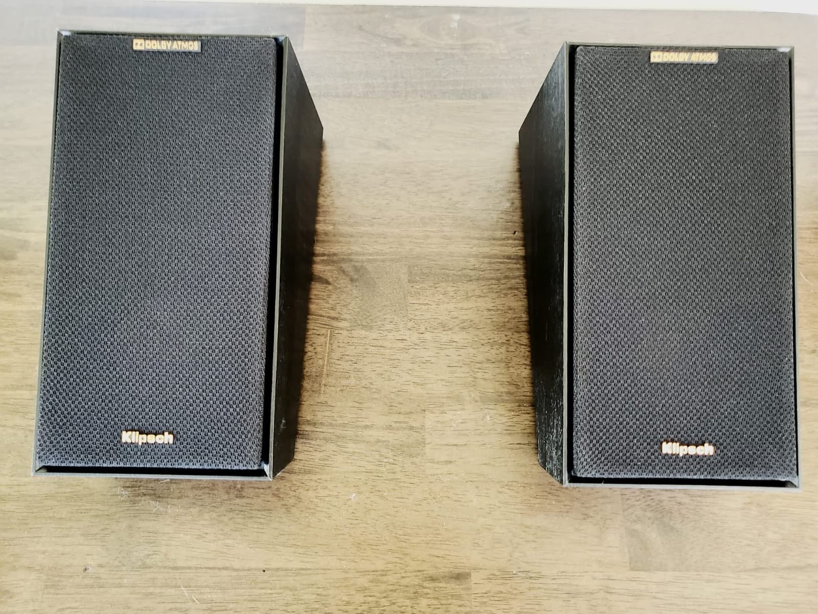 Klipsch Reference Next Generation R-40SA Dolby Atmos High-Performance Elevation Surround Speaker Pair, Black customer photo 1