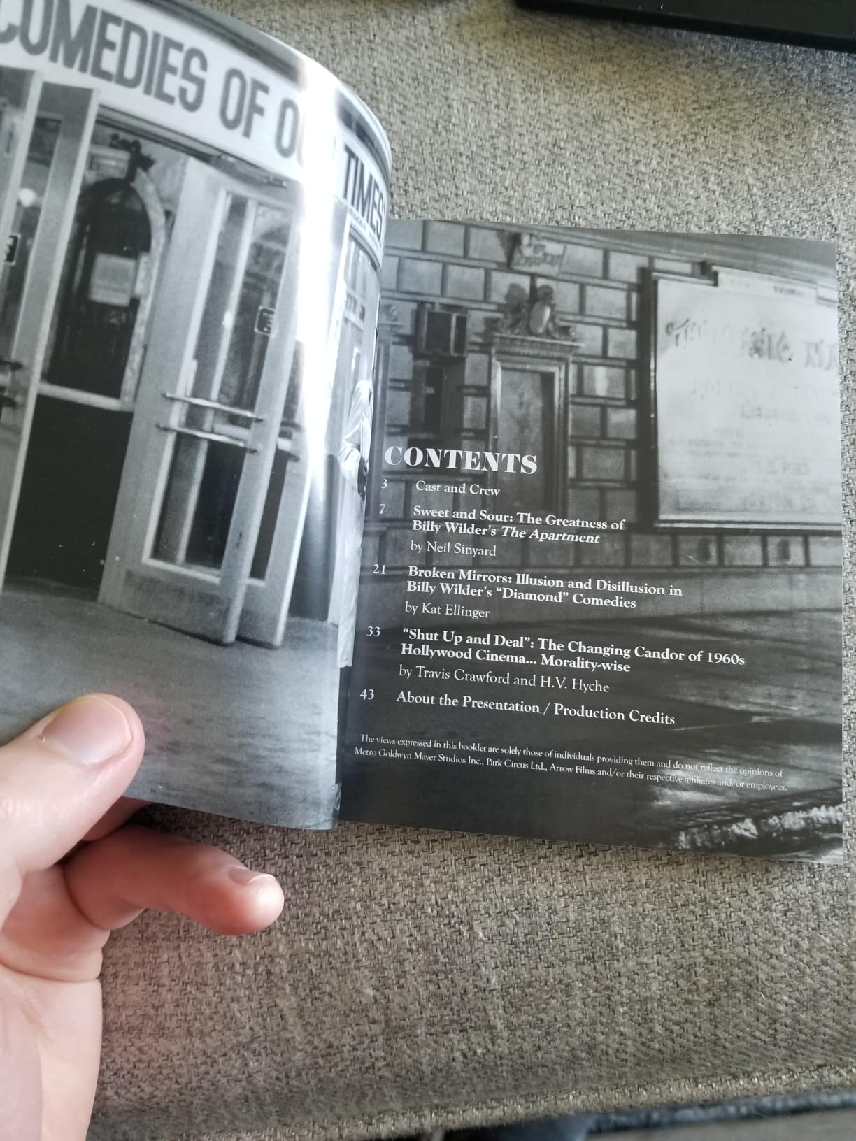 The Apartment (4KUHD) [Blu-ray] customer photo 2