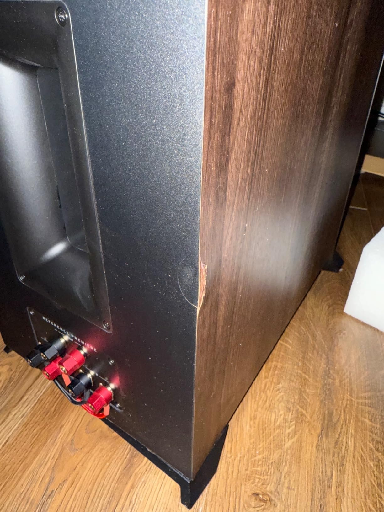 Klipsch Reference Premiere RP-8000F II Walnut Floorstanding Speaker | Dual 8 inch Cerametallic woofers with Tractrix horn and vented tweeter for home theater, hi-fi and Dolby Atmos customer photo 2