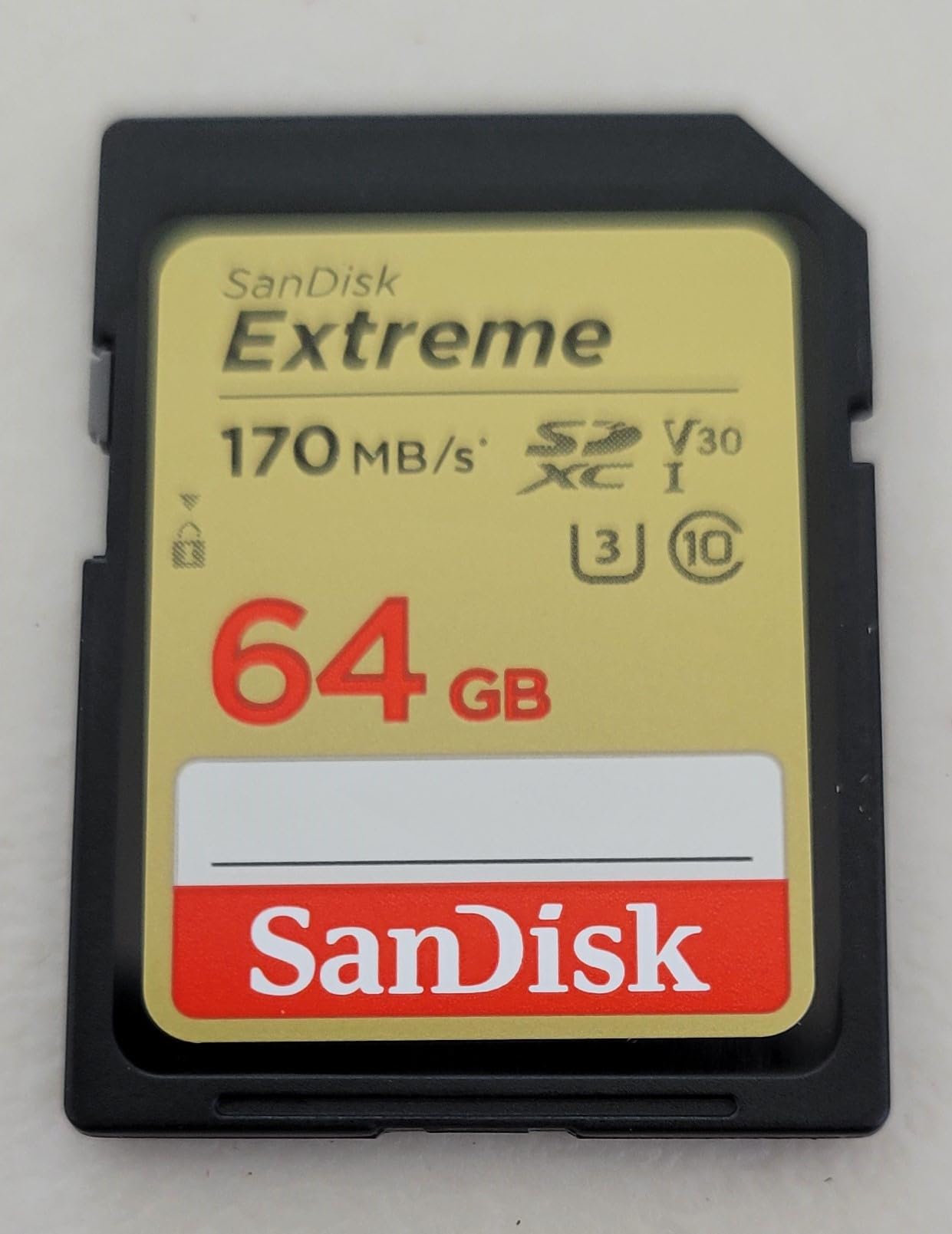 SANDISK 256GB Extreme SDXC UHS-I Memory Card - C10, U3, V30, 4K, UHD, SD Card - SDSDXVV-256G-GNCIN customer photo 2