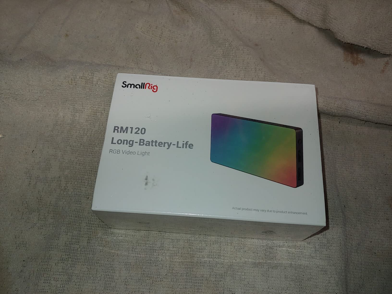 SmallRig RM120 RGB Video Light, 5000mAh 180 Minutes Portable Camera Light 7W Output Power, LED Video Light Panel, 2500-8500K CRI TLCI 98+ for TikTok, Content Creator, Photographer customer photo 2