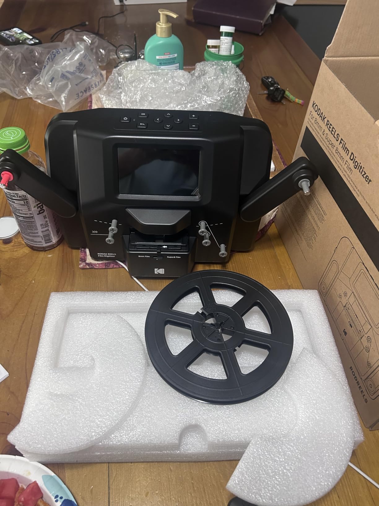 KODAK REELS 8mm & Super 8 Film Digitizer, 1080p MP4, 5