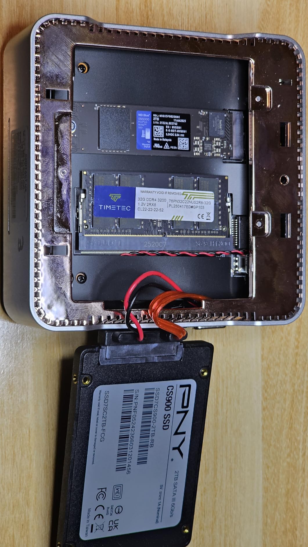 KAMRUI Pinova P2 Mini PC, AMD Ryzen 7330U(4 Cores, 8 Threads, Up to 4.3GHz), 16GB RAM 256GB SSD, Zen3 Architecture 7nm Processor, 8MB L3 Smart Cache Mini Computers,Triple 4K Display Home/Business customer photo 2