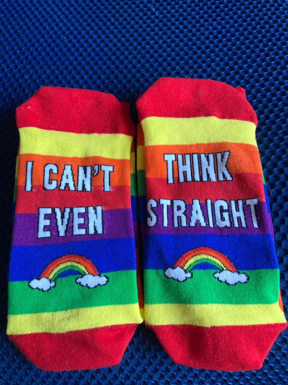 Lgbtq Pride Gifts - Lesbian Gay Gifts, Rainbow Socks, Lgbtq Lesbian Gay Pride Socks customer photo 1