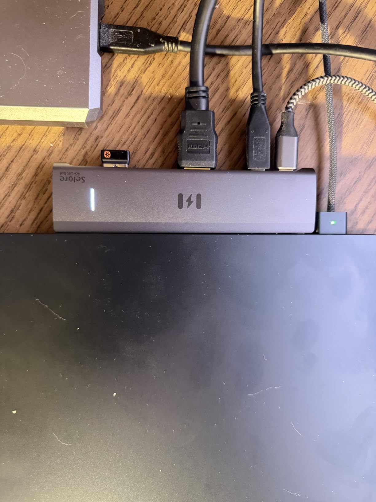 Selore USB C Docking Station Dual Monitor, USB C to Dual HDMI Adapter | Dual 4K@60Hz HDMI Ports, PD Charging, SD/microSD, USB A&C 3.0 Ports, Laptop Docking Station for Dell XPS/HP/Lenovo/Surface etc customer photo 2