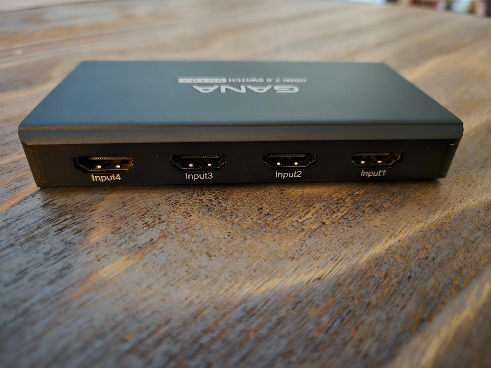 HDMI Switch 5 in 1 Out 4K@60Hz, GANA HDMI Splitter Switcher with Remote, Aluminum HDMI 2.0 Switch Box Hub for 3D, HDCP2.2, HDR, Compatible with Xbox, PS5/4/3,Fire Stick,Roku,Blu-Ray Player, Grey customer photo 2