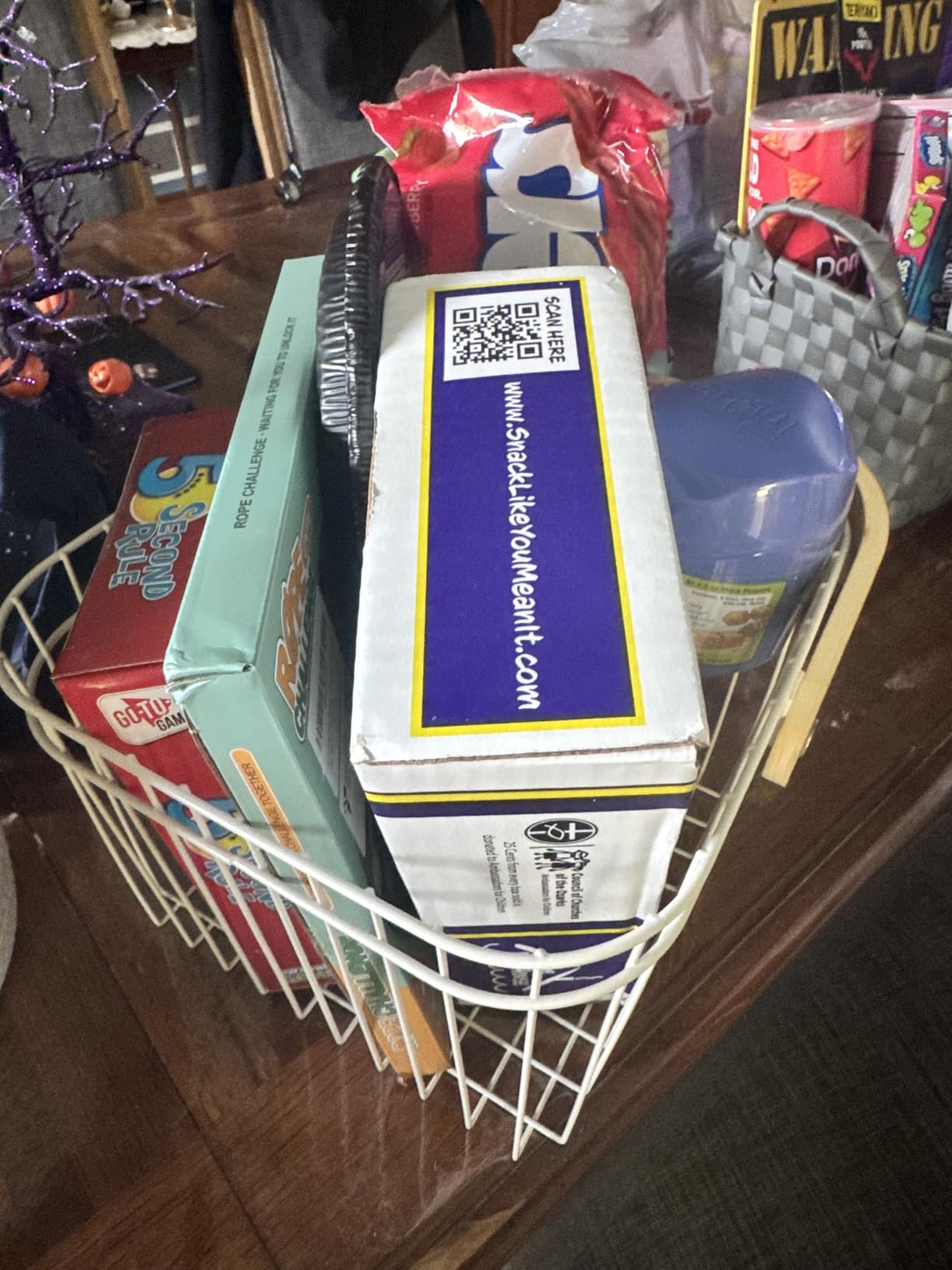 Movie 10 Count Snack Basket - Movie Night Supplies by The LakeHouse | Movie Candy Popcorn - Snack Box Care Package Gift Baskets - Date Night - Family, Couples, Kids, Dates, Students, Birthday customer photo 1